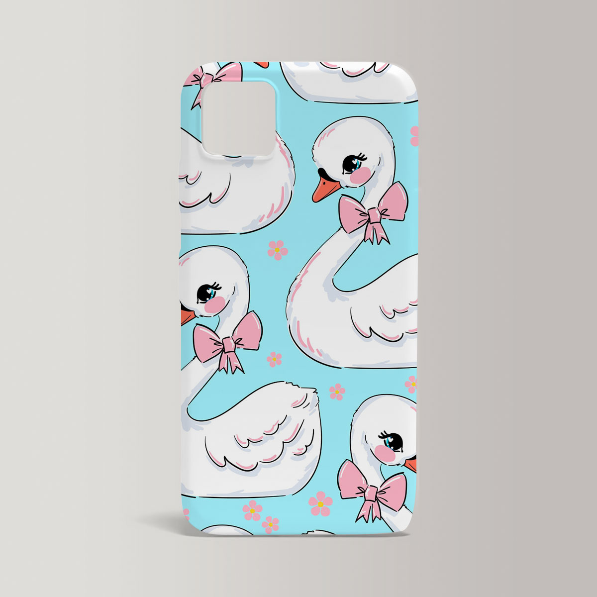 Little White Swan Iphone Case