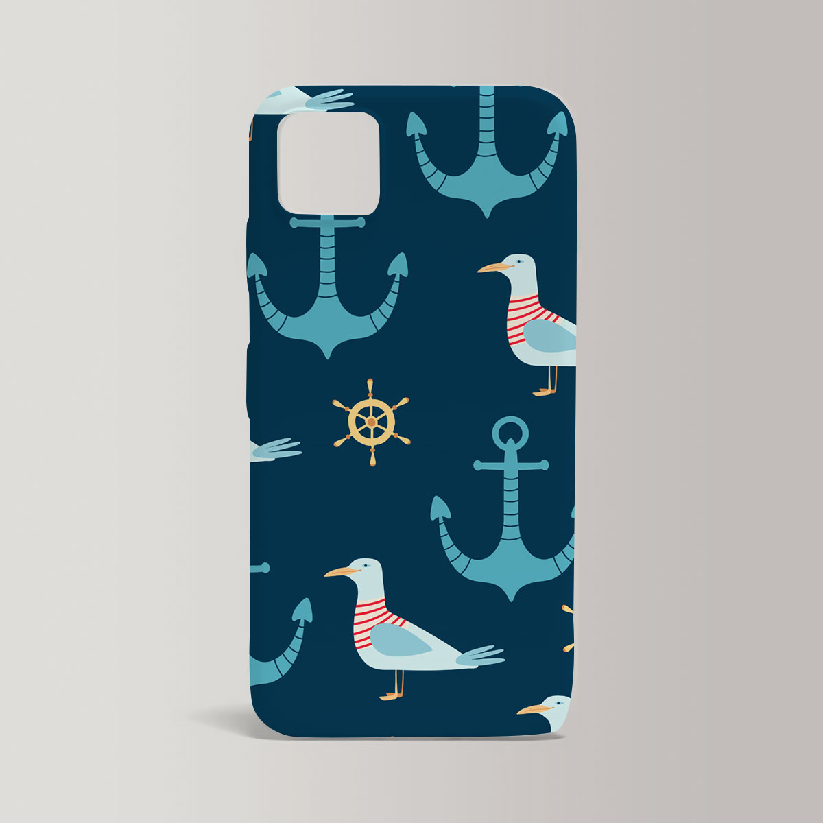 Ocean Cartoon Seagull Iphone Case