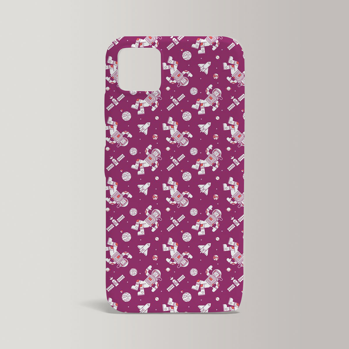Pink Astronaut Iphone Case