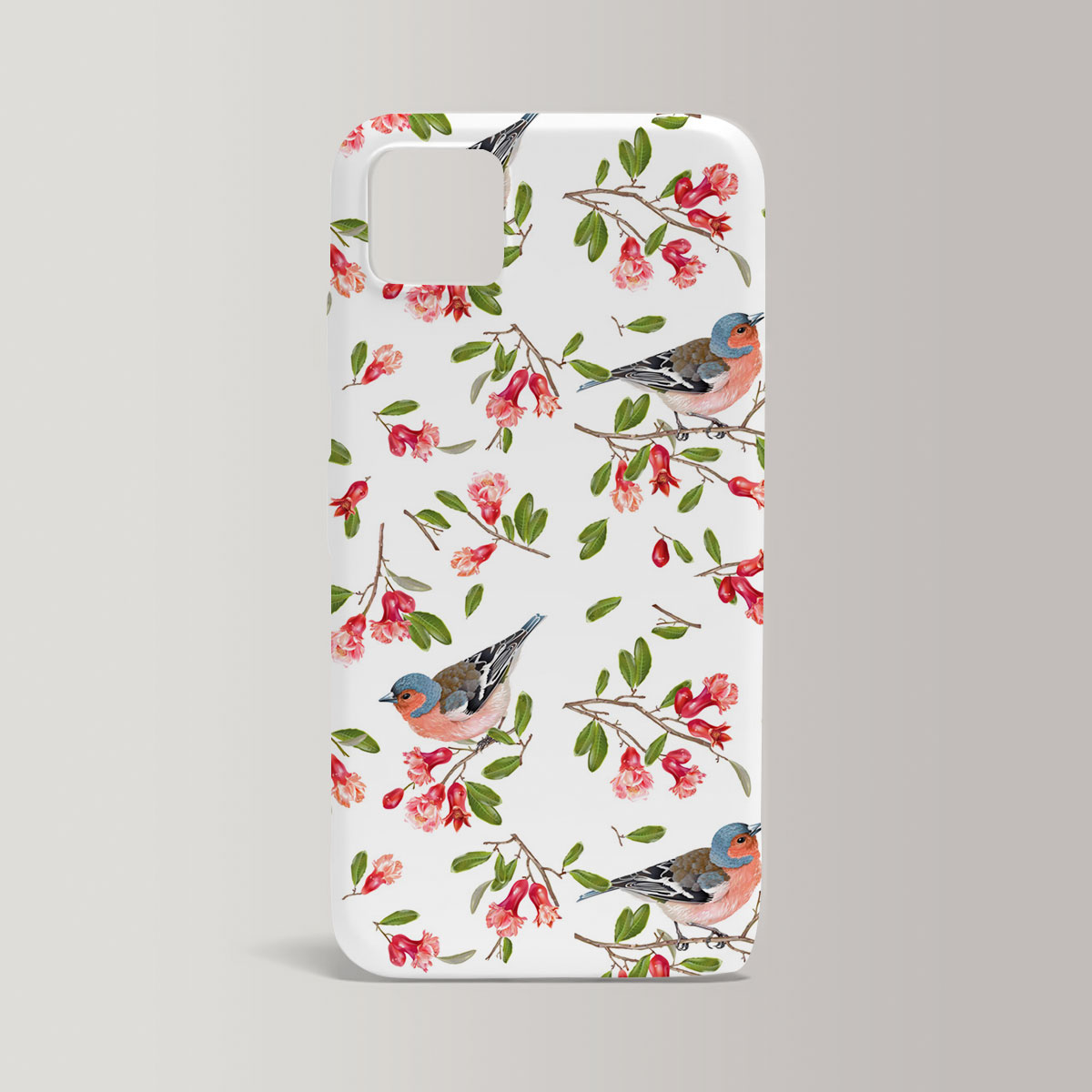 Spring Finch Couple Iphone Case