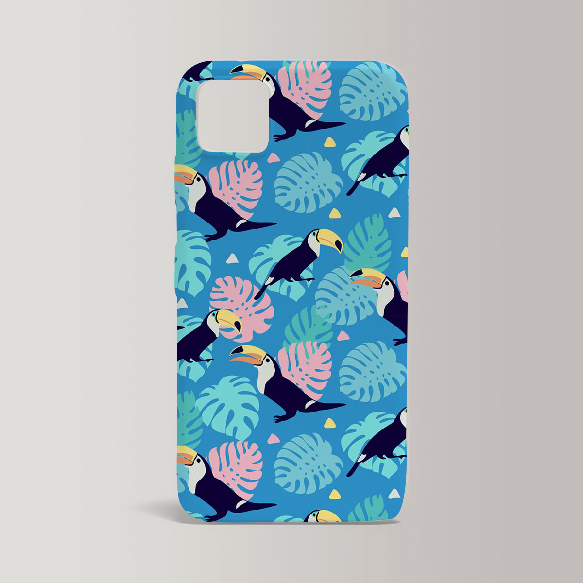 Toucan On Blue Background Iphone Case