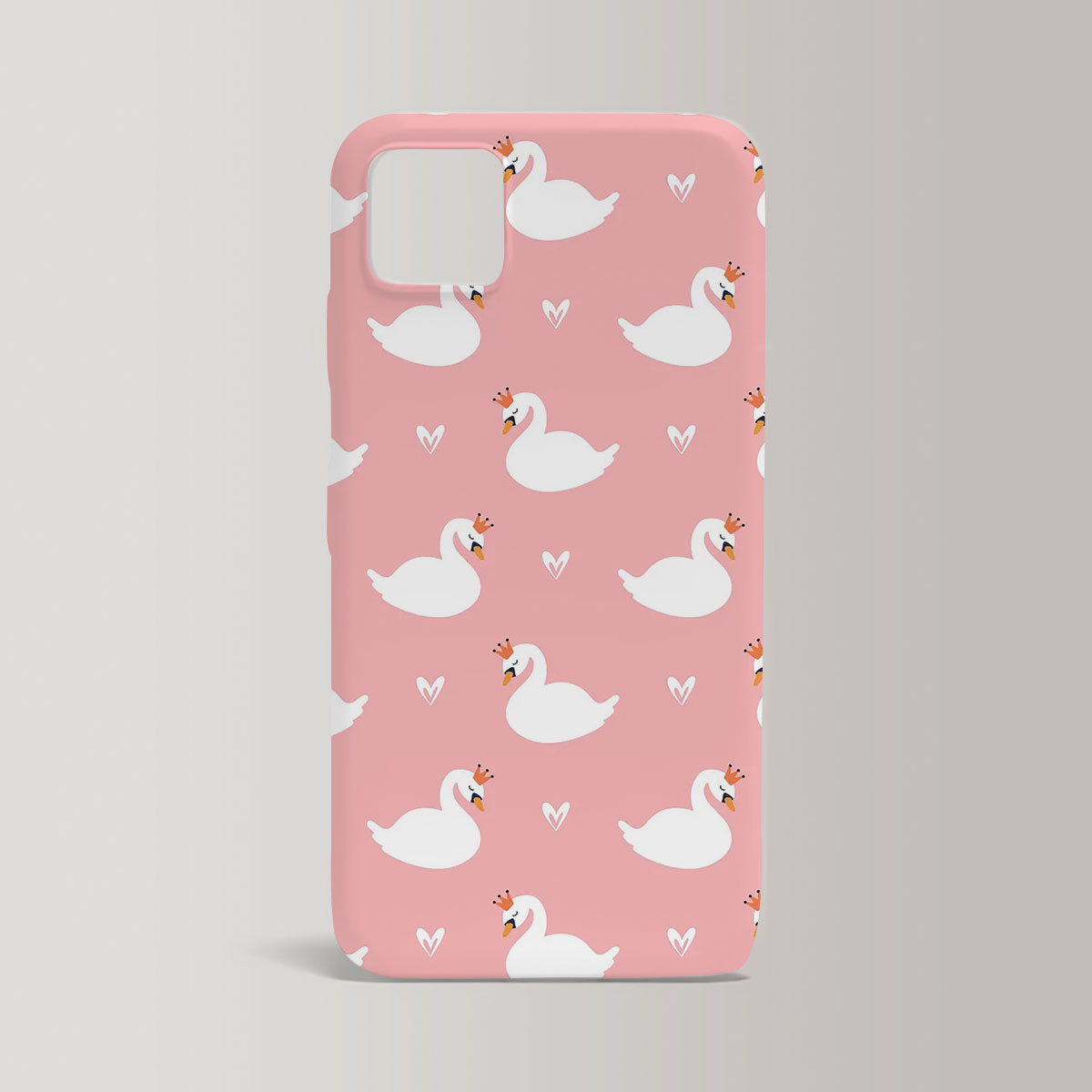 White Princess Swan Iphone Case