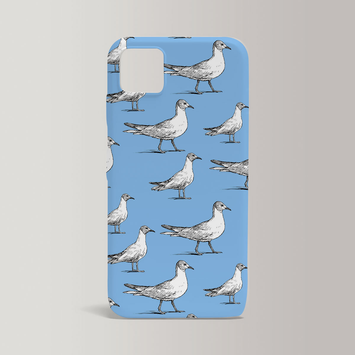 White Seagull Art Iphone Case