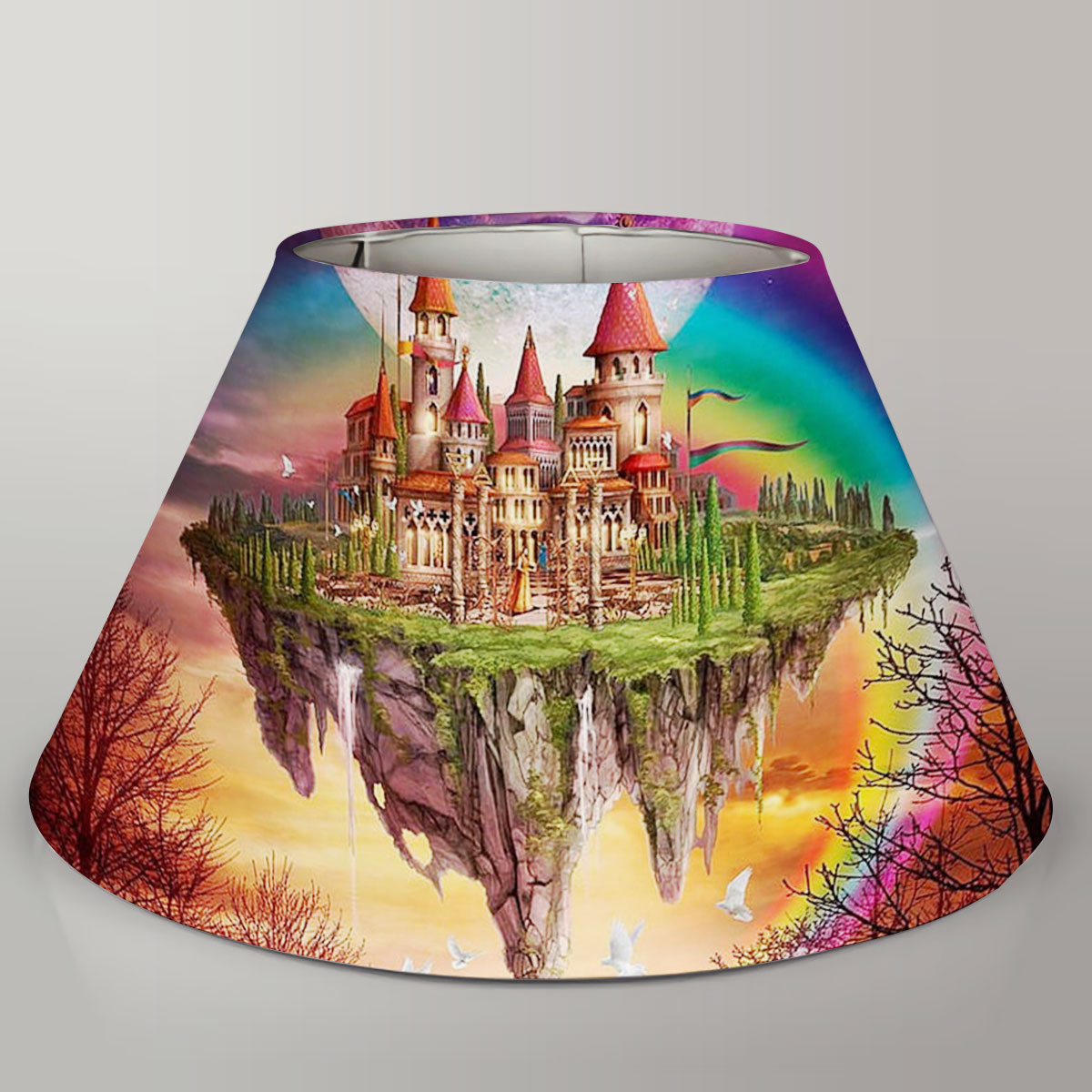 3D Magic Rainbow Castle Lamp Cover