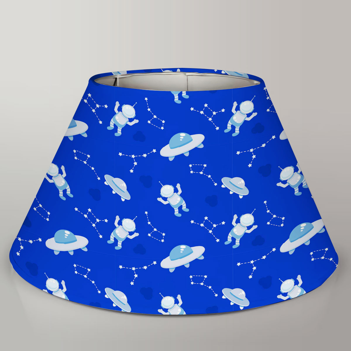 Astronauts Spaceships And Constellation Lamp Cover