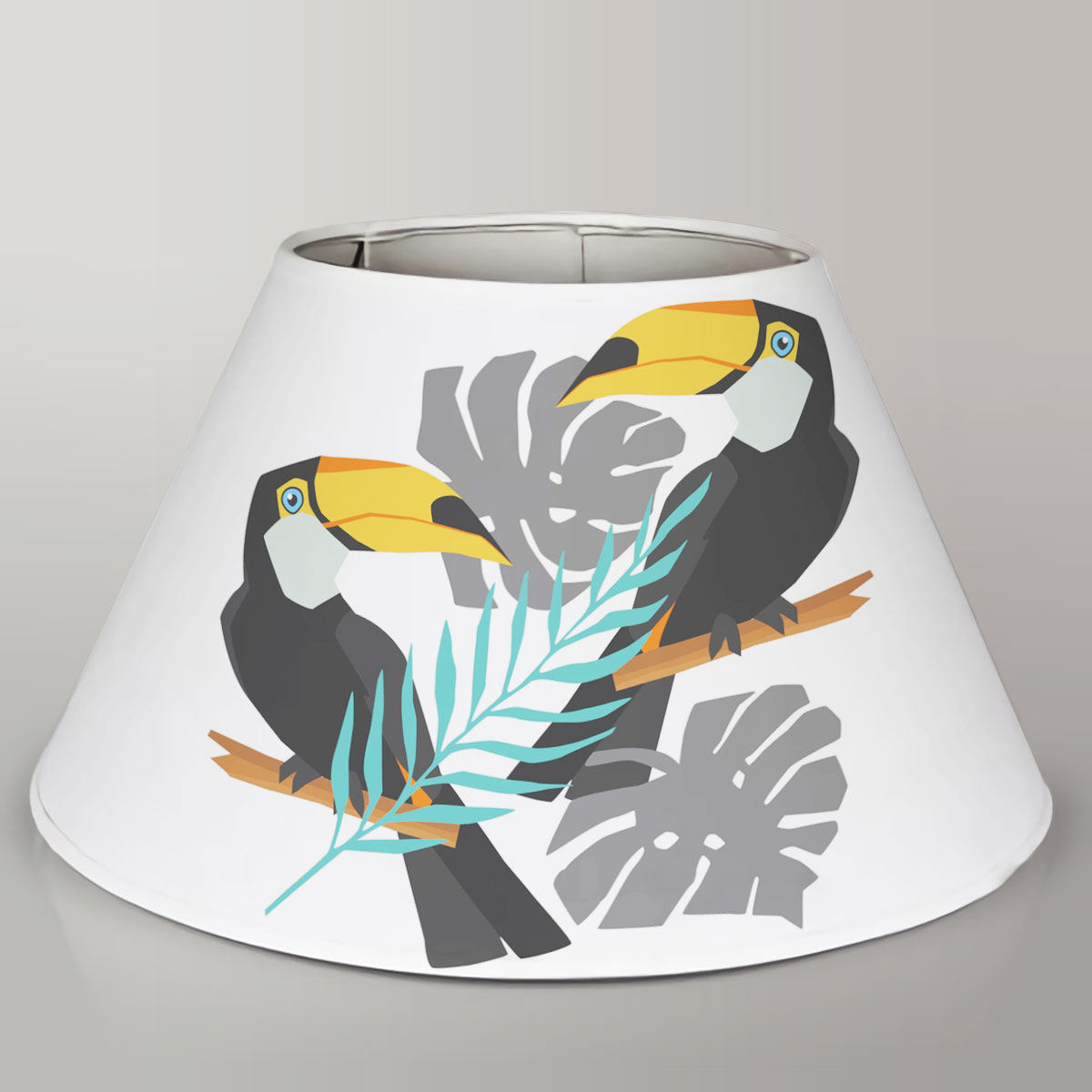 Couple Toucan On Tree Lamp Cover
