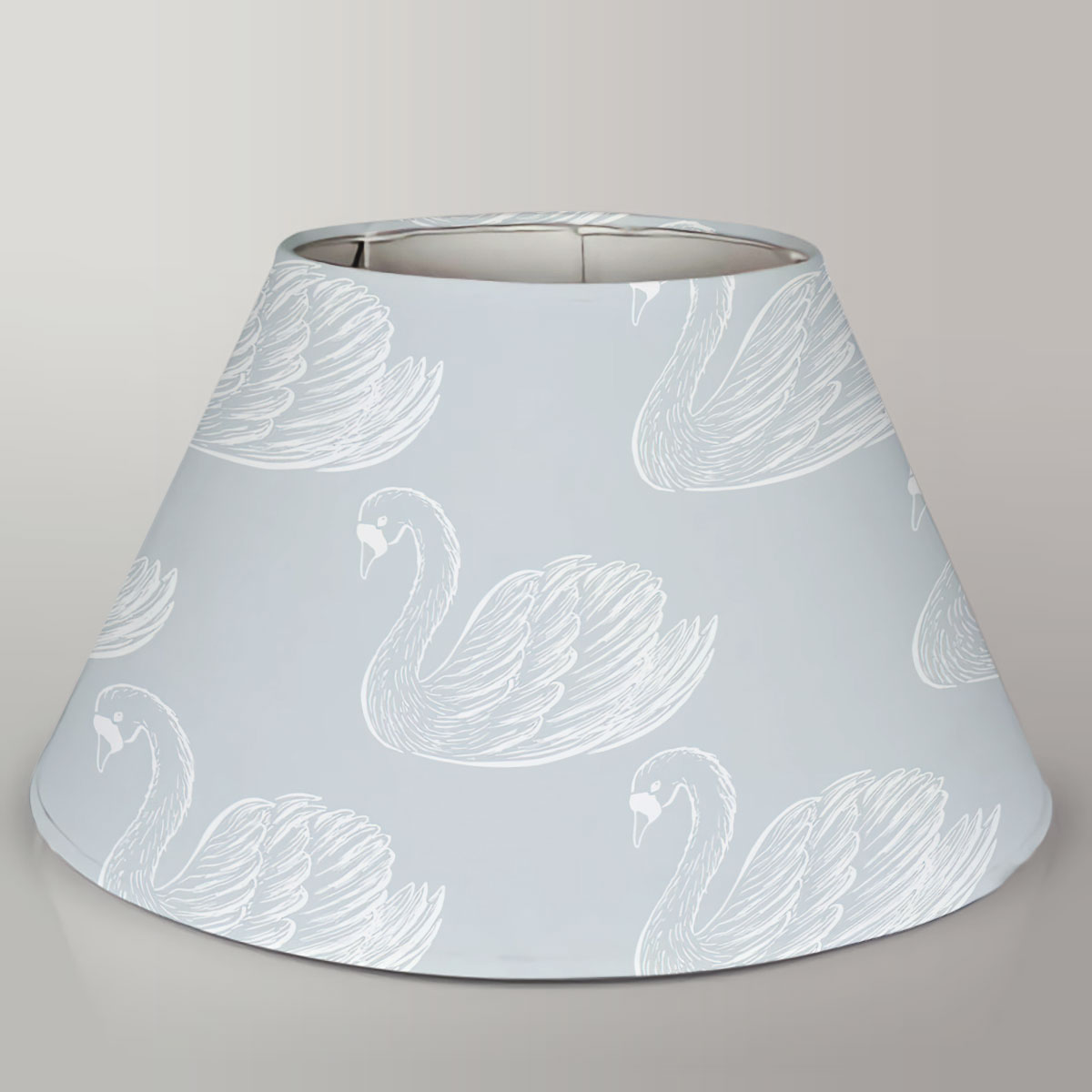 Hand Draw Swan Art Lamp Cover