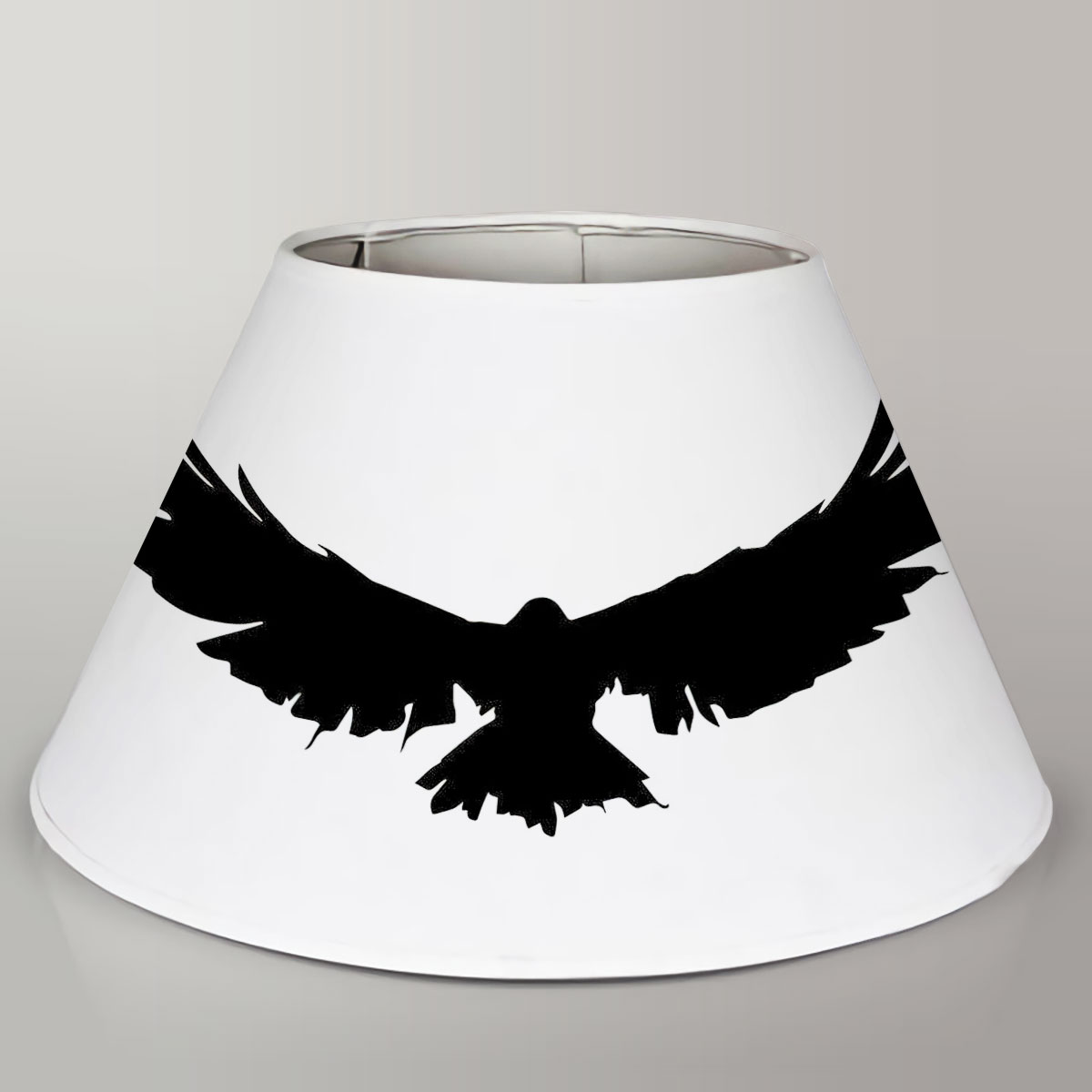 Iconic Black Raven Lamp Cover