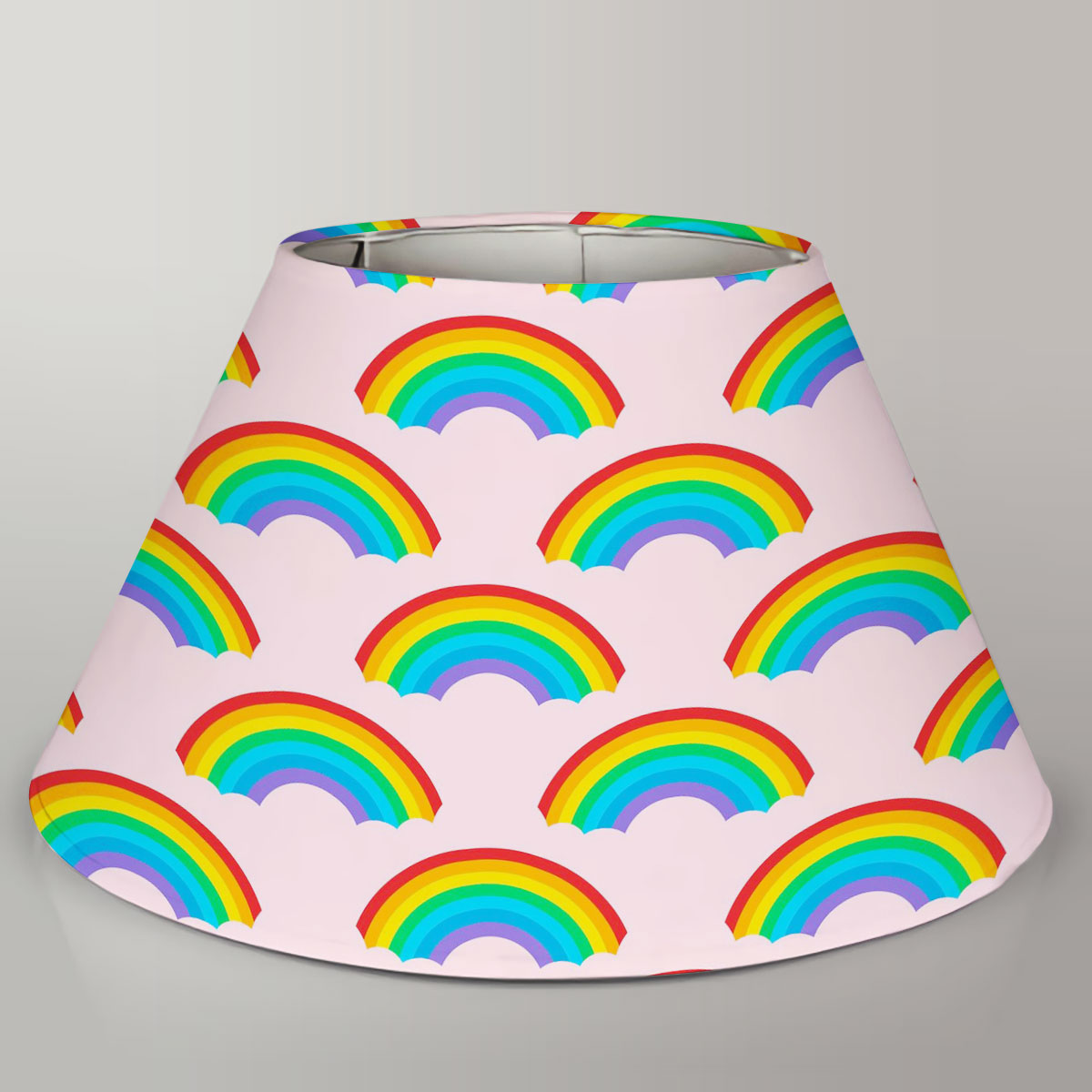 Seamless Rainbow Patterns Lamp Cover