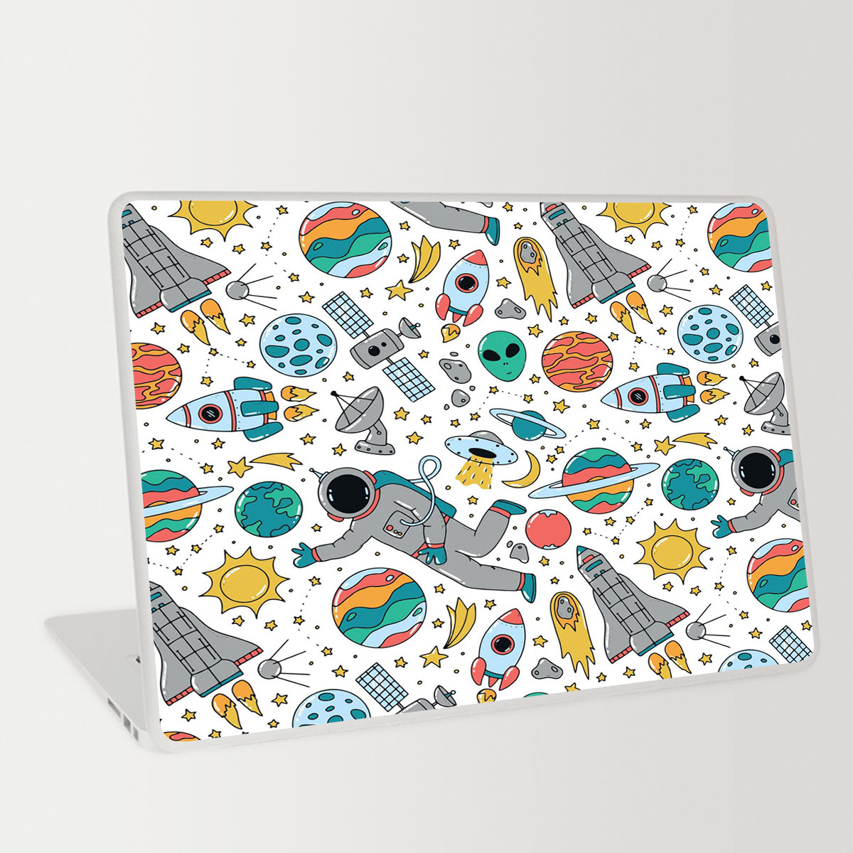 Astronaut Discover The Universe Laptop Skin