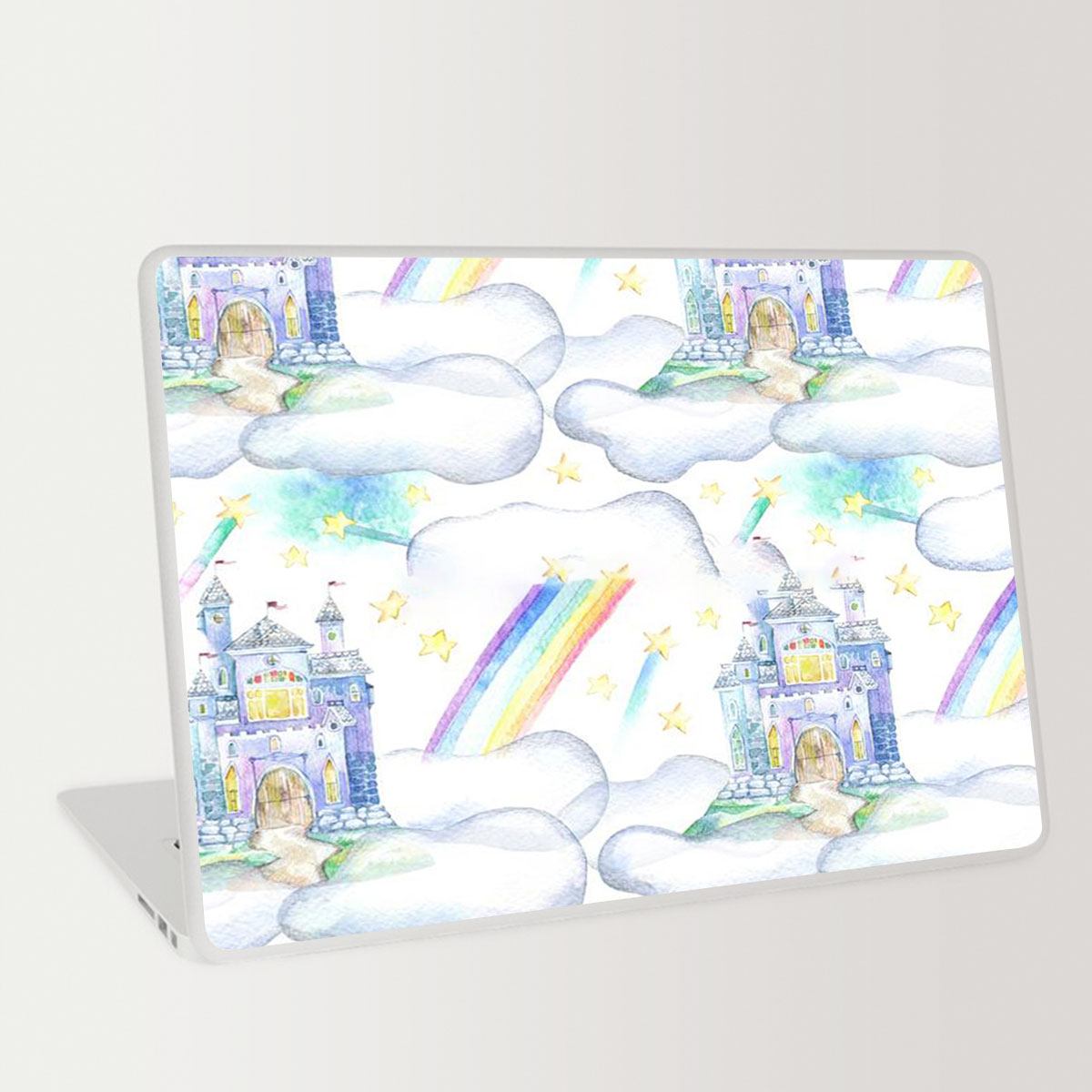 Dragon Castle Rainbow Laptop Skin
