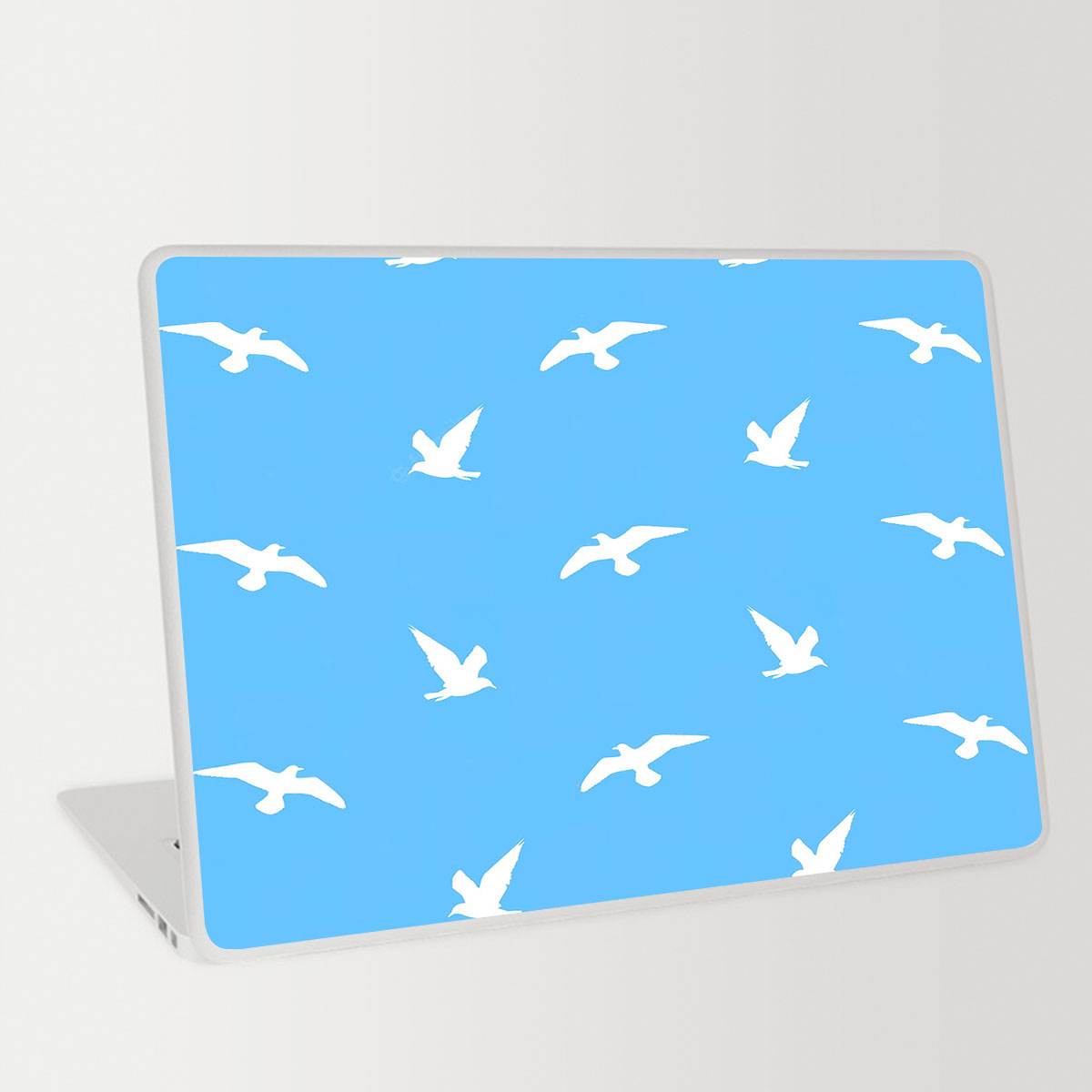 Freedom Sky Seagull Symbol Laptop Skin