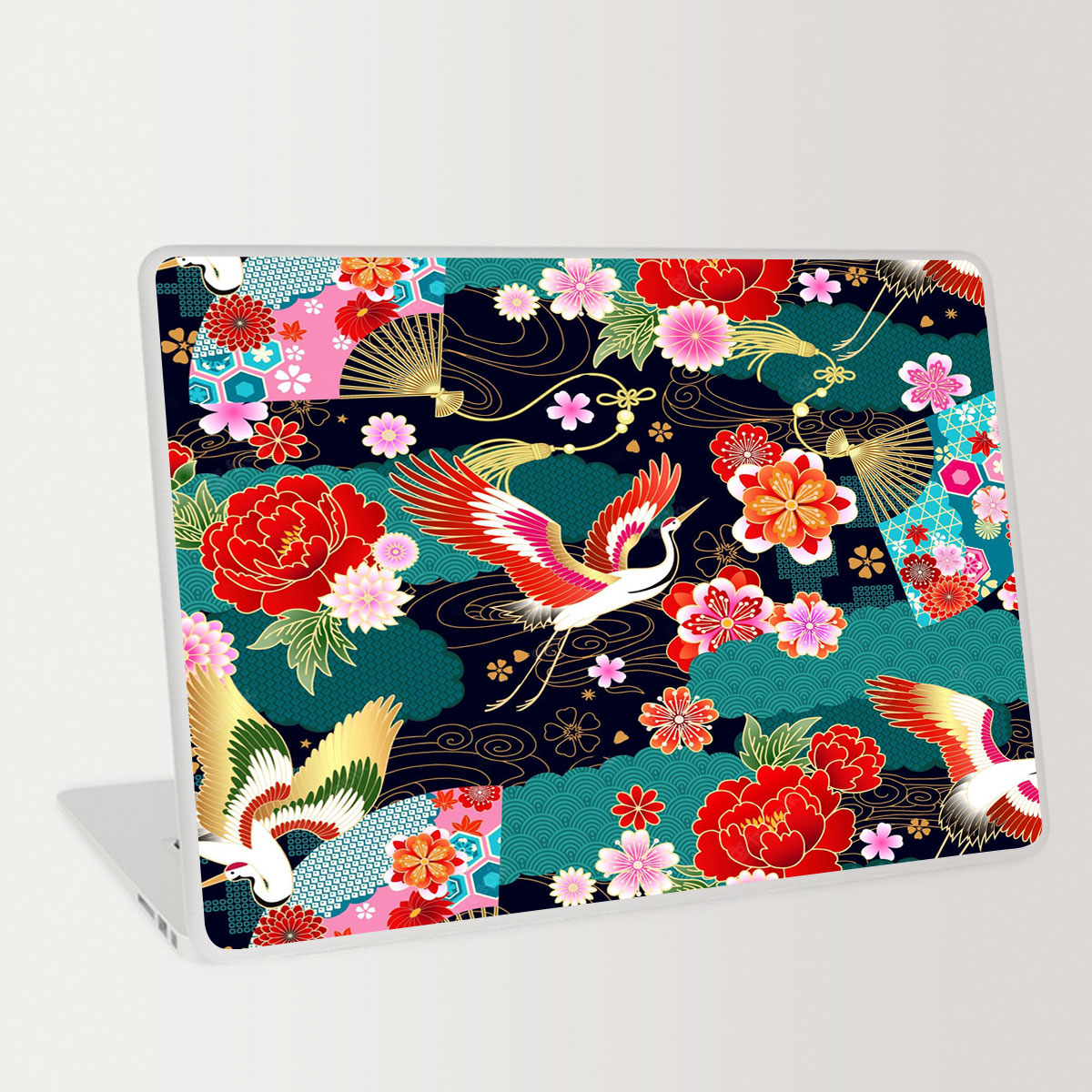 Japanese Crane Classic Laptop Skin