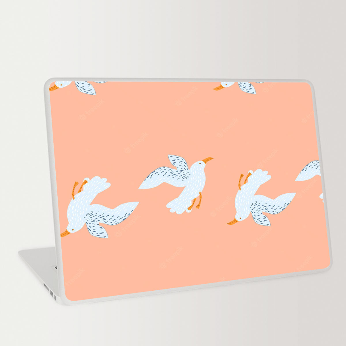 Up And Down Seagull Laptop Skin