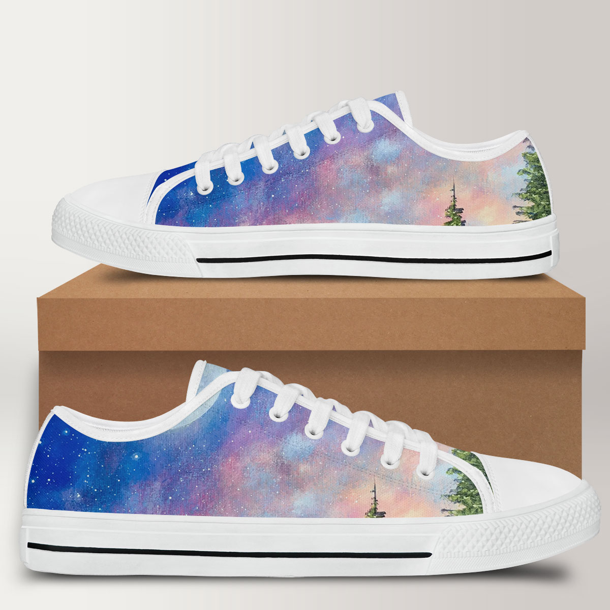 Full Moon Low Top Shoes