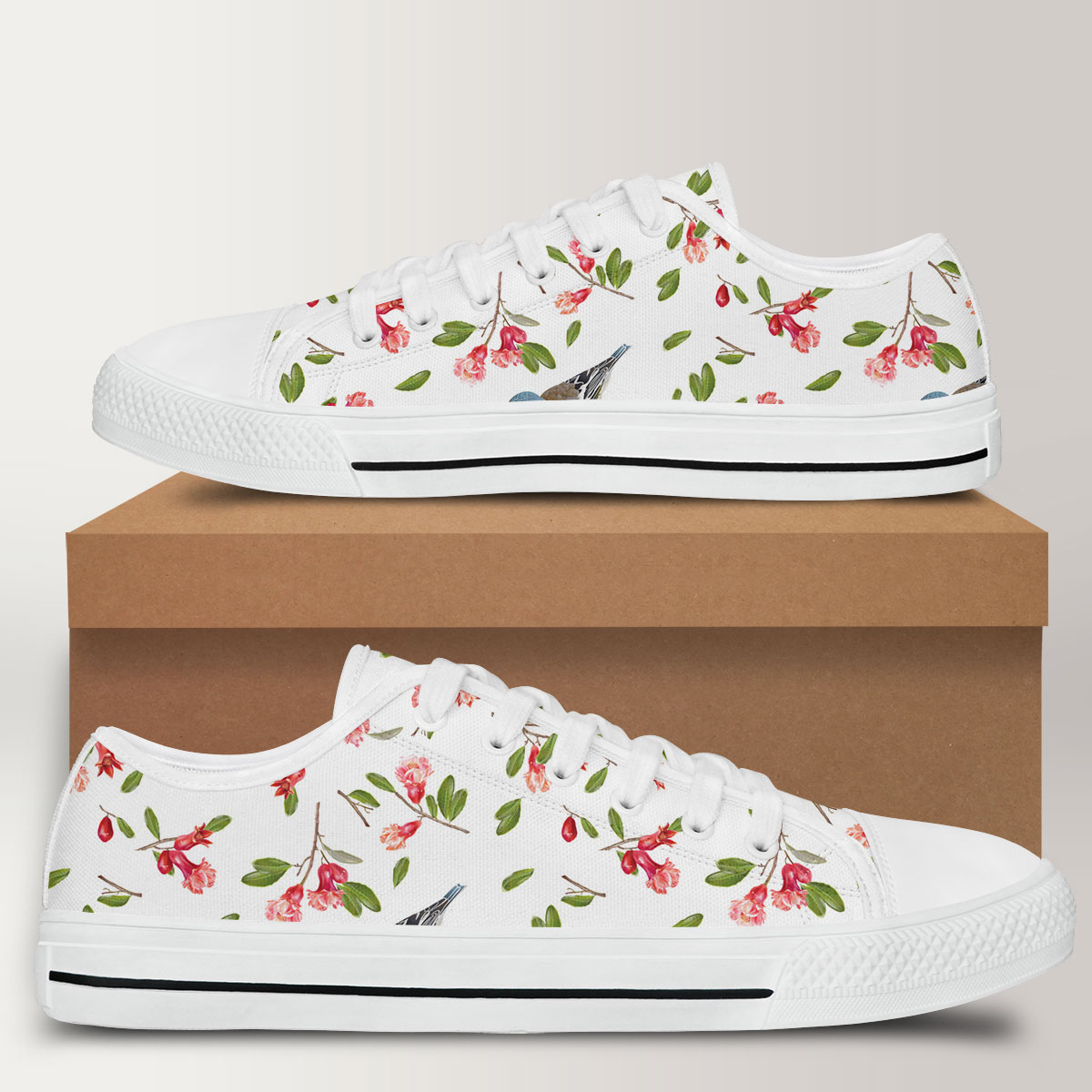 Spring Finch Couple Low Top Shoes