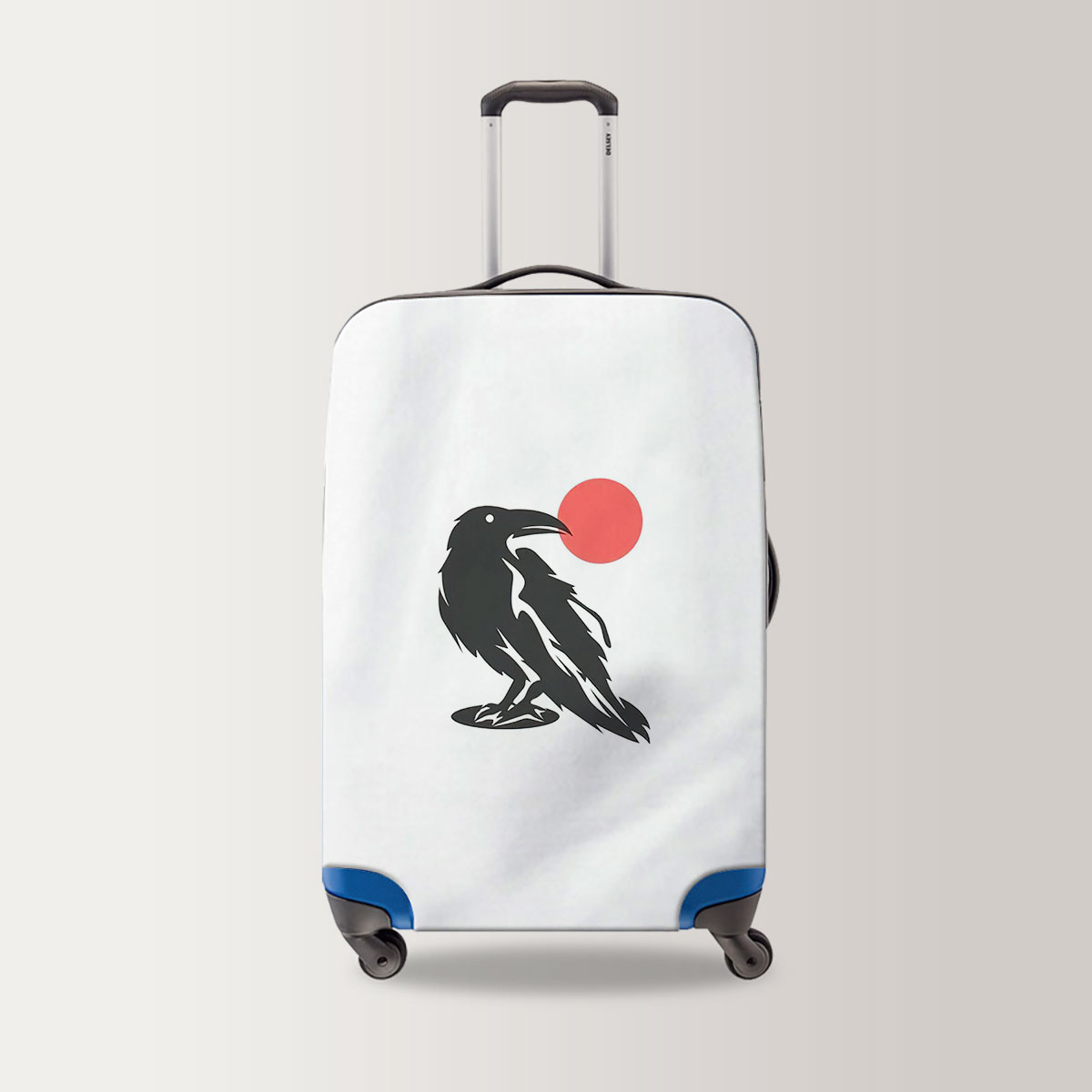 Art Raven Luggage Bag