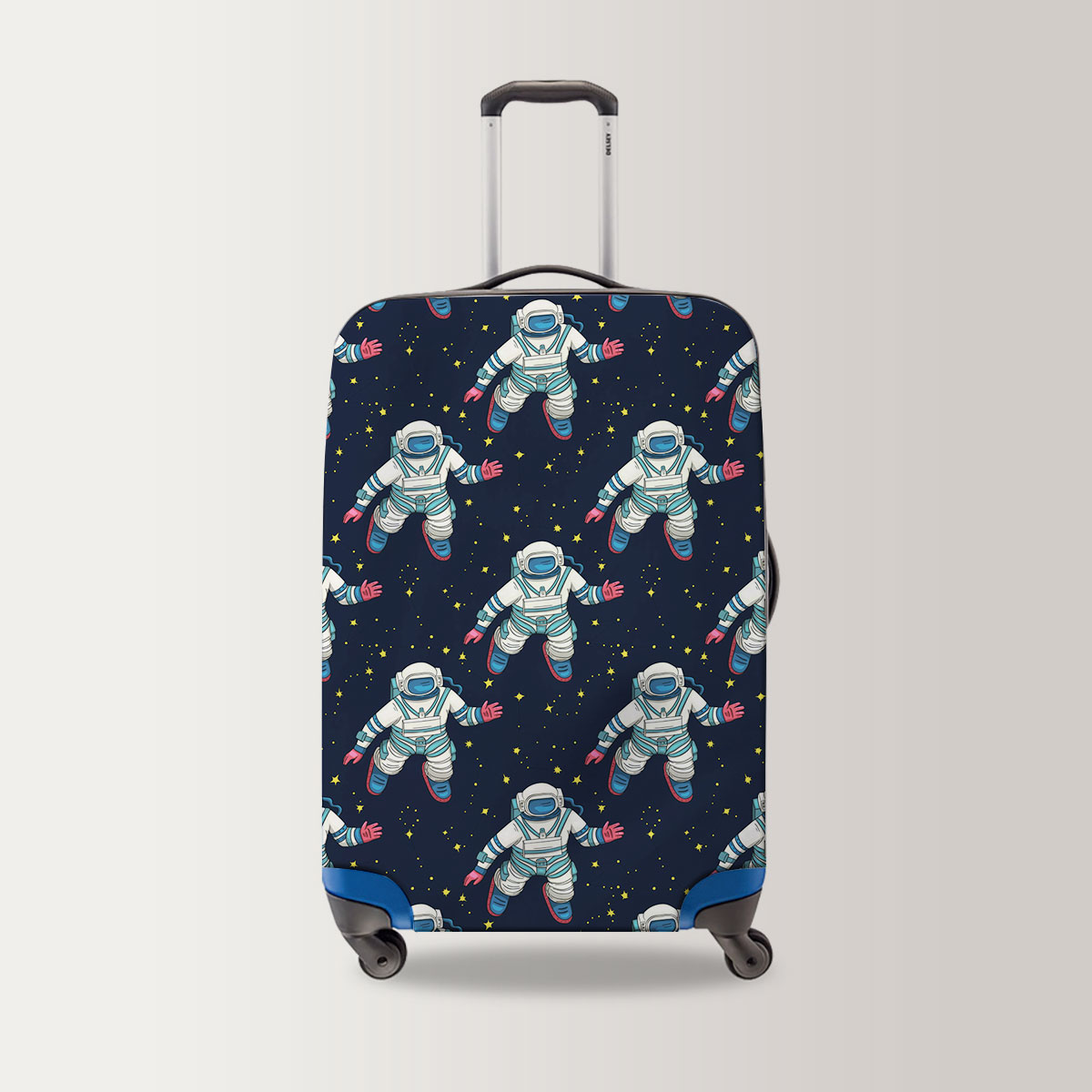 Astronaut And Stars Luggage Bag