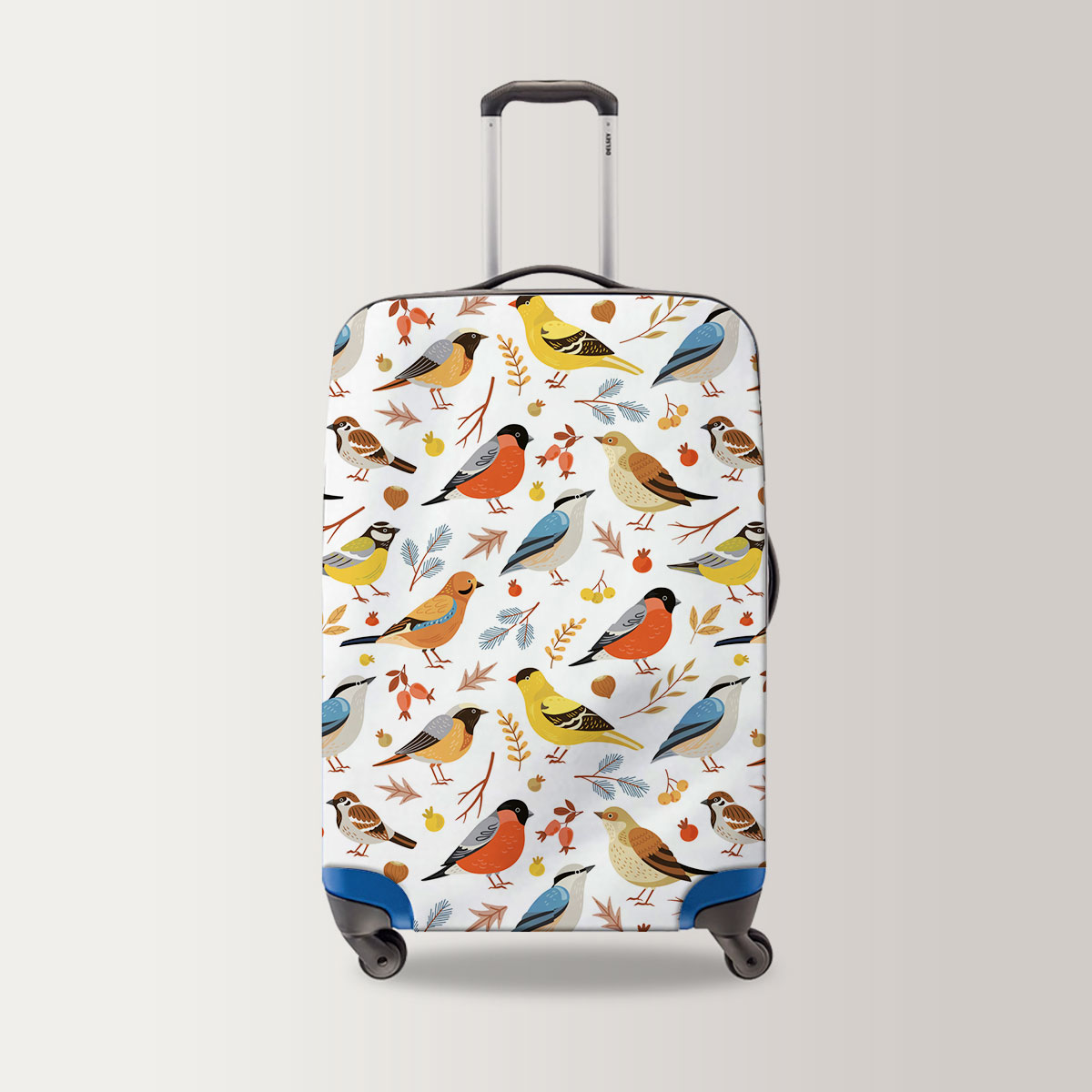 Coon Berries Finch Luggage Bag
