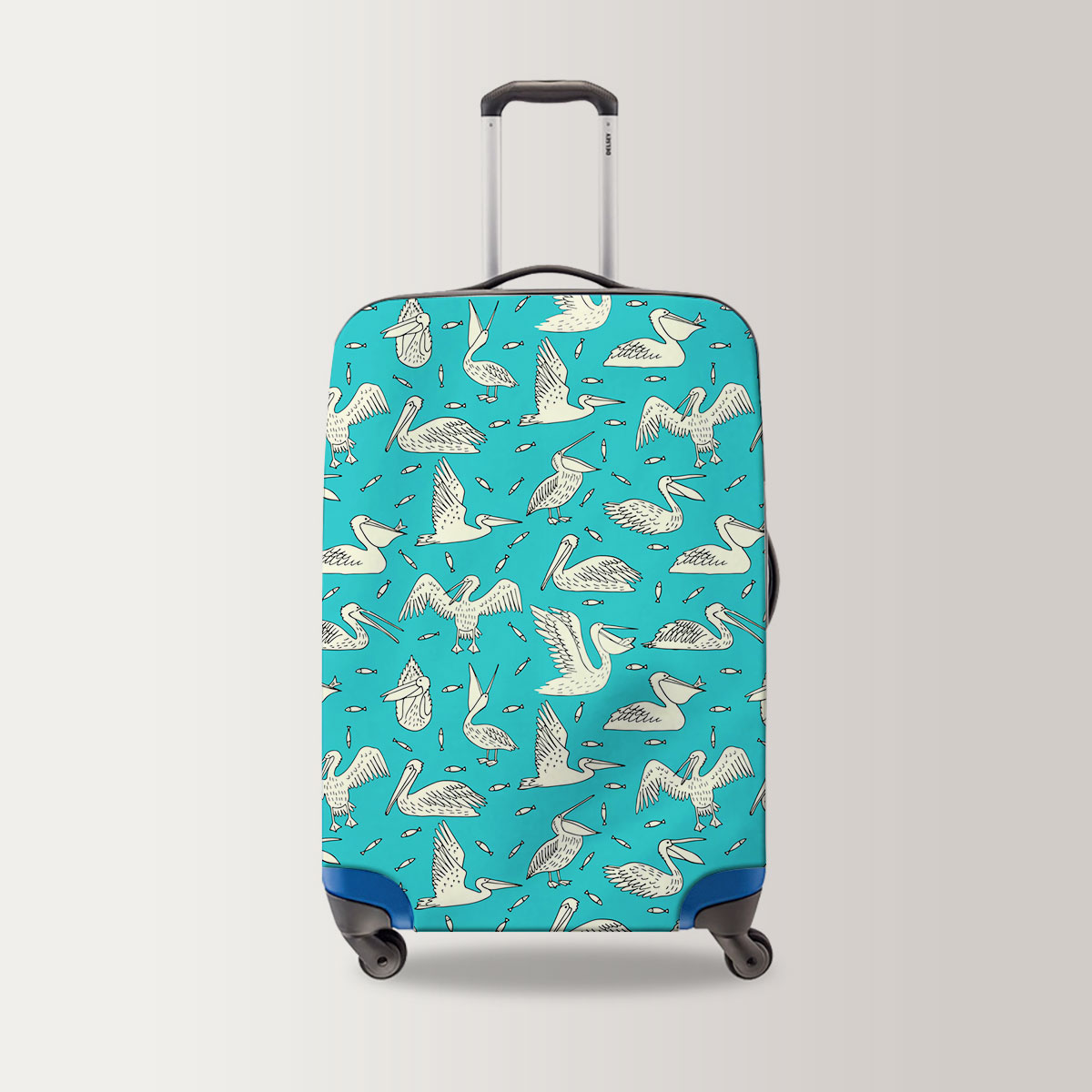 Coon Fishing Pelican Luggage Bag