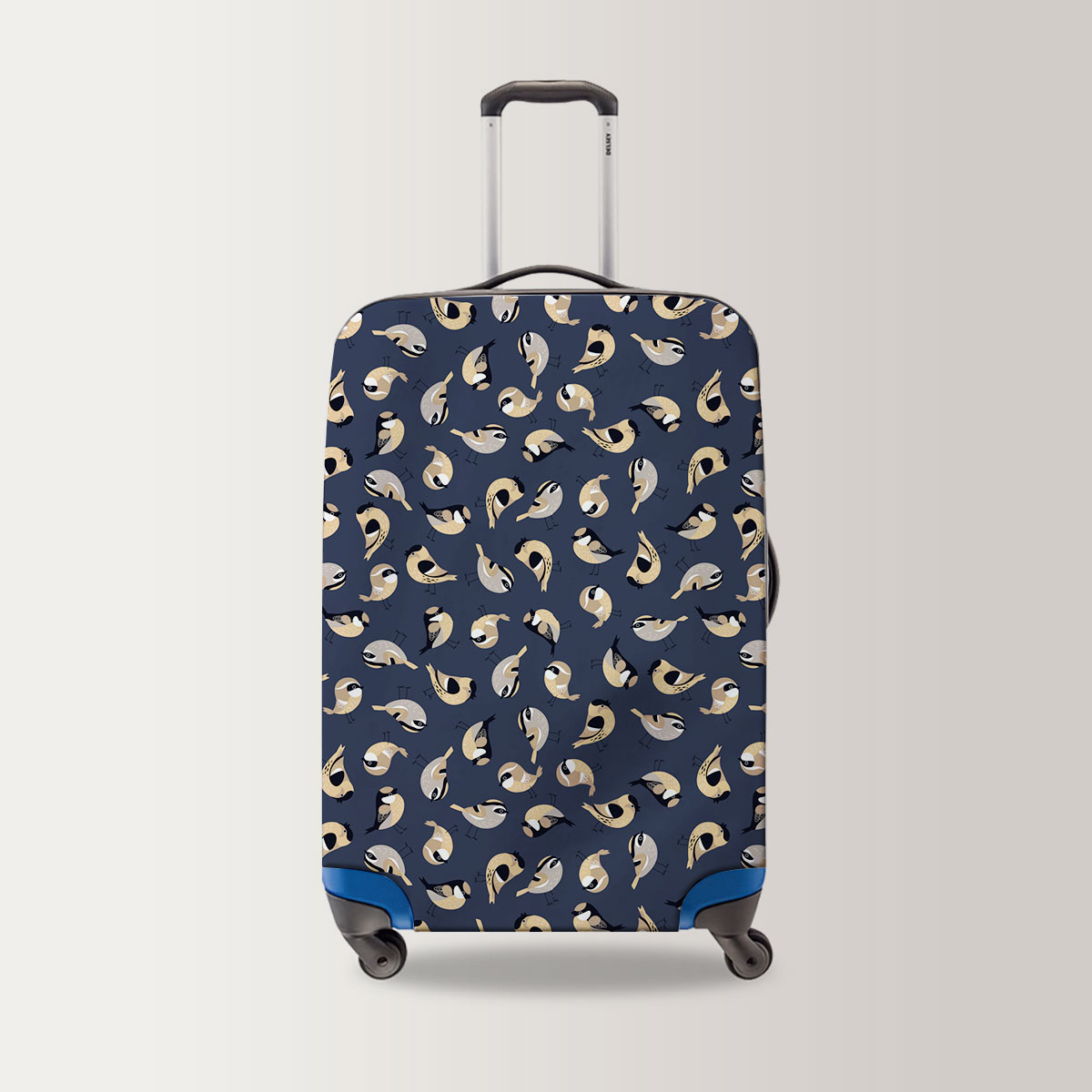 Coon Illustration Finch Luggage Bag