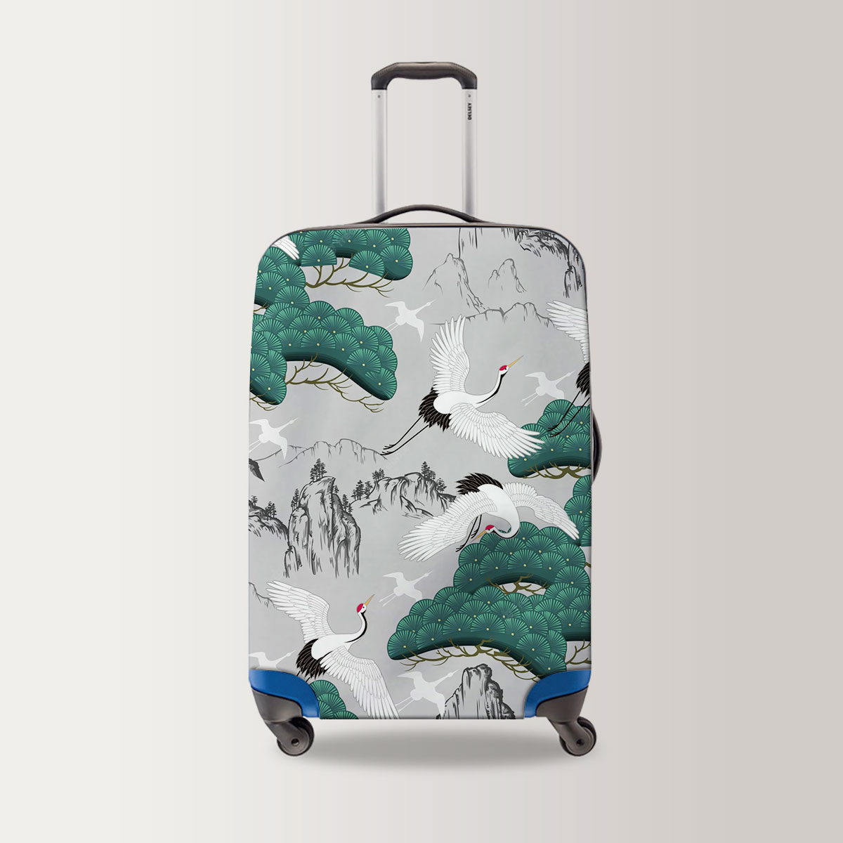 Flying Mountain Crane Luggage Bag