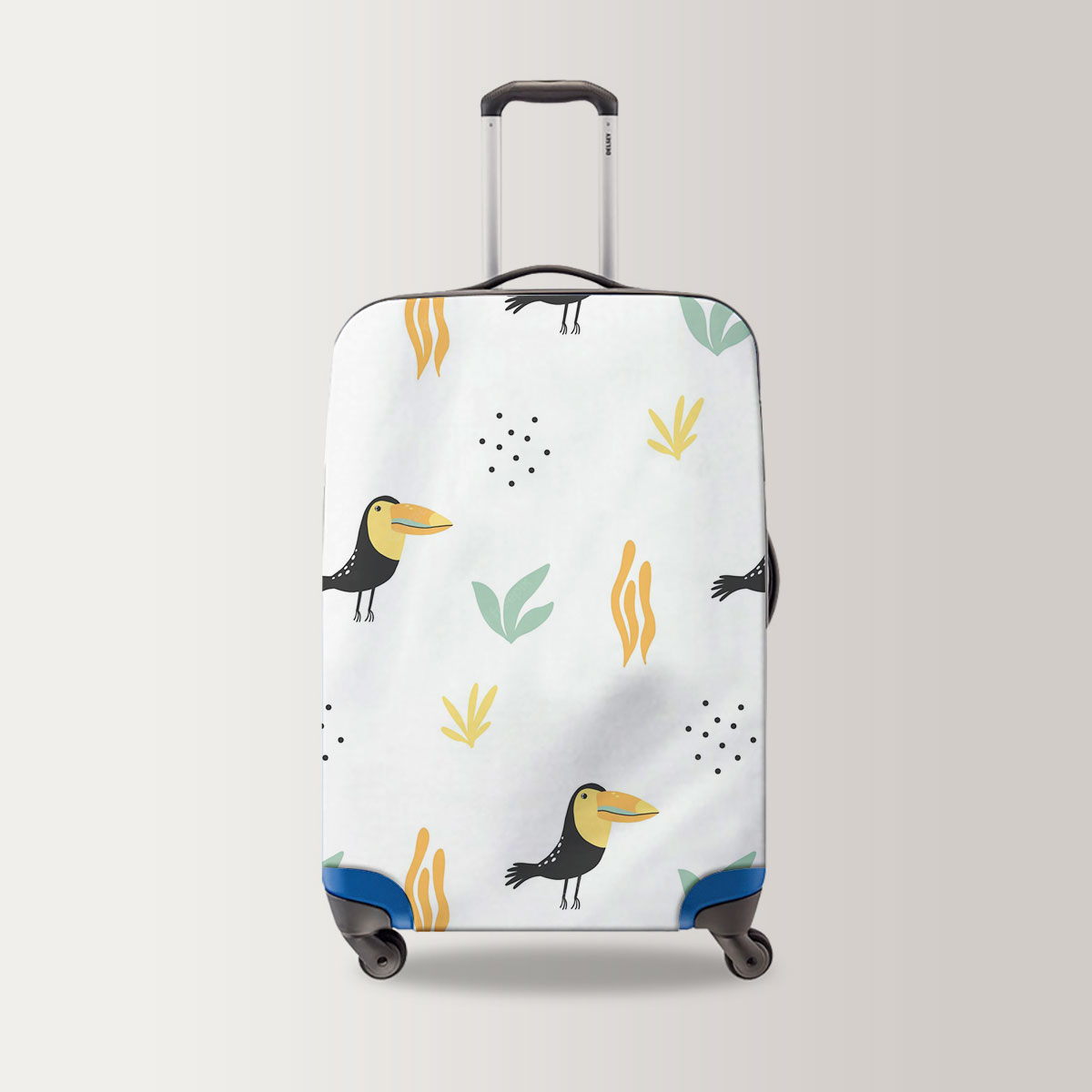 Funny Coon Toucan Luggage Bag
