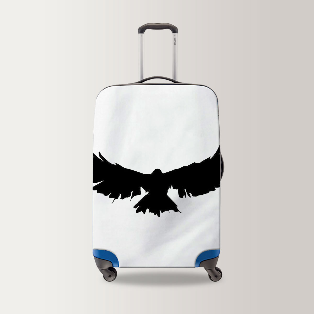 Iconic Black Raven Luggage Bag