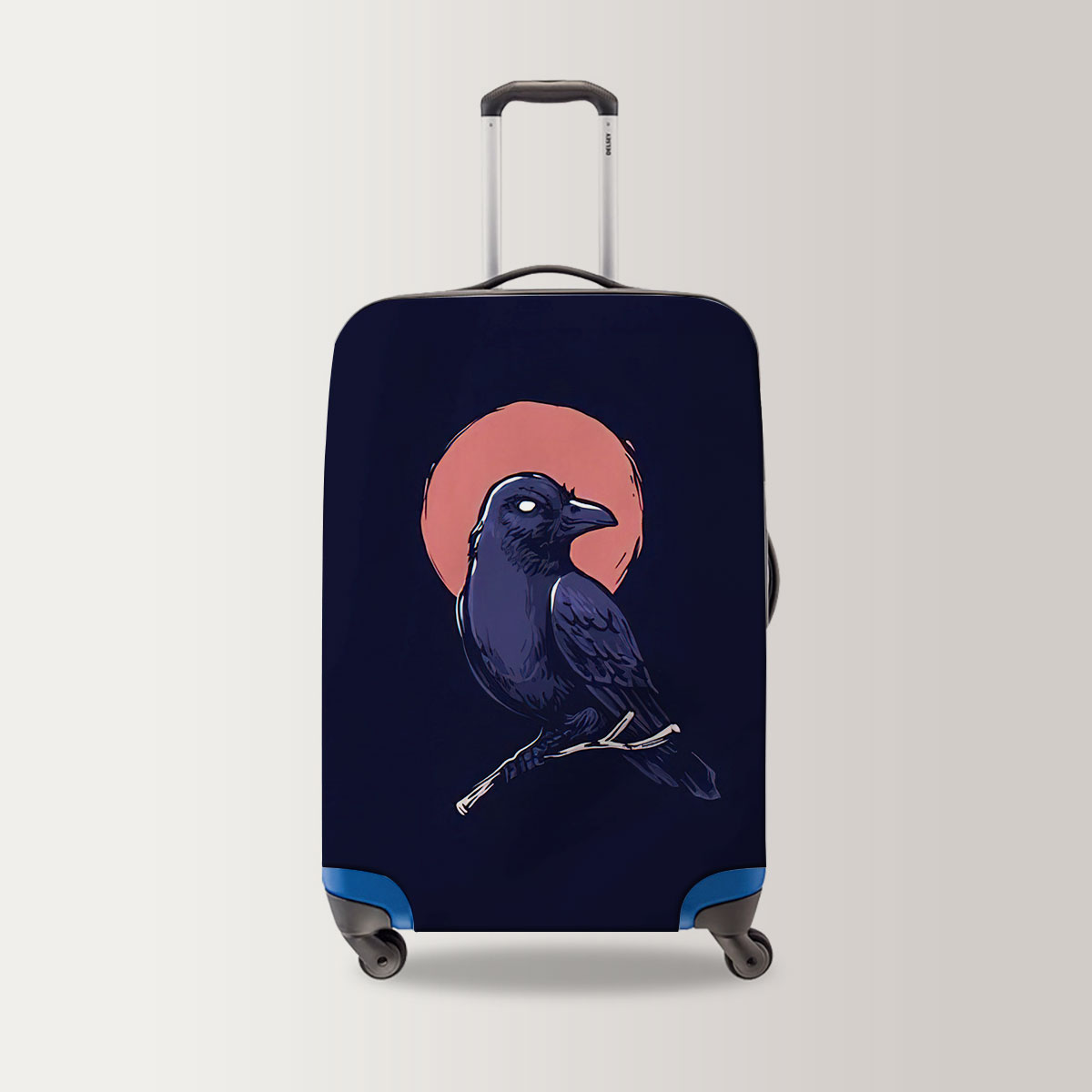 Night Raven Luggage Bag