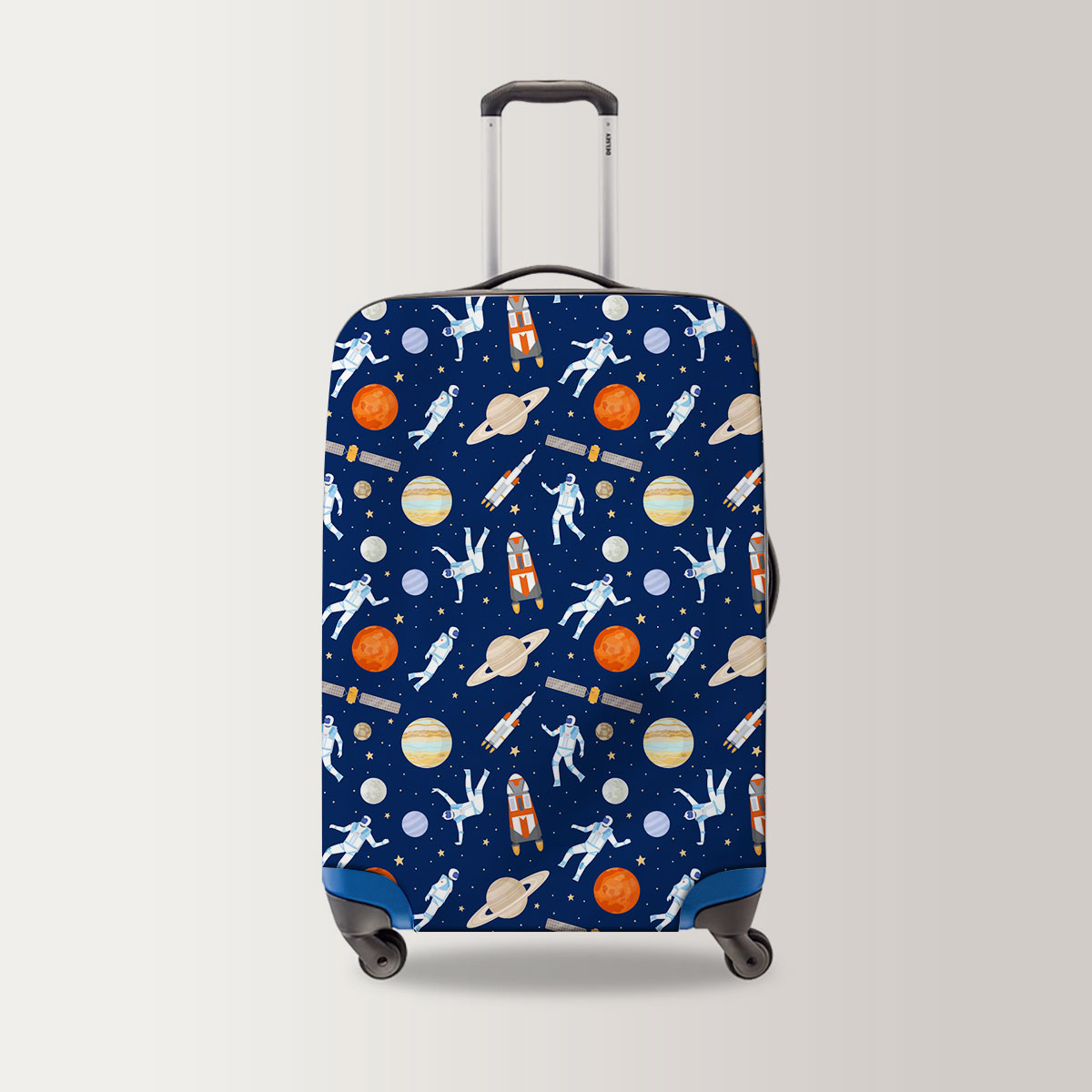 Outer Space Astronaut Luggage Bag