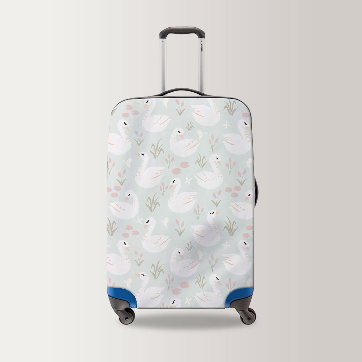 Pretty Swan Luggage Bag