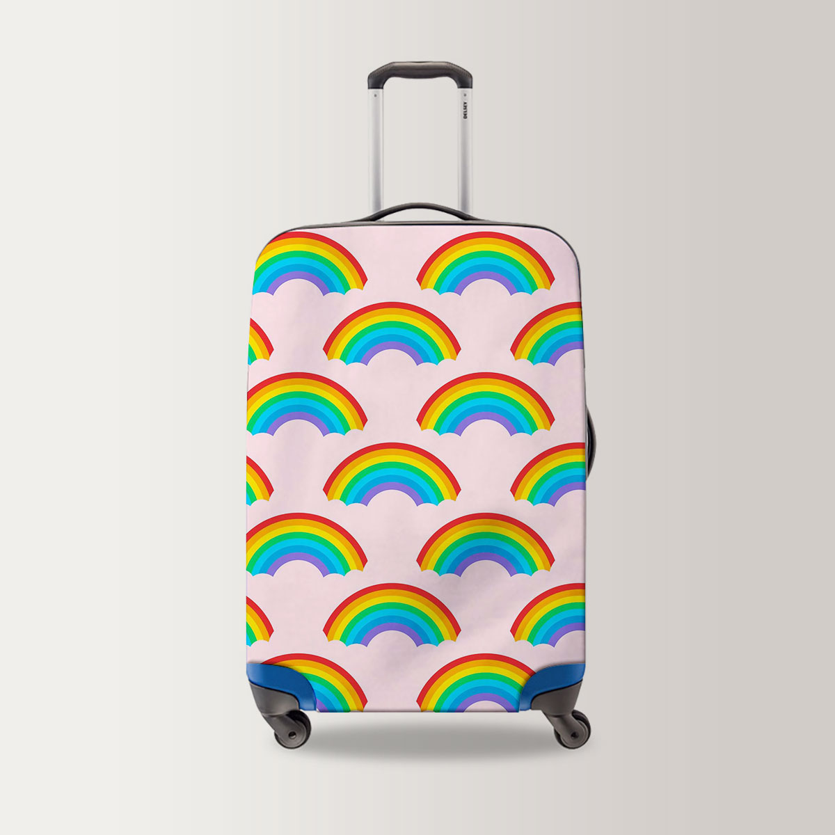 Seamless Rainbow Patterns Luggage Bag
