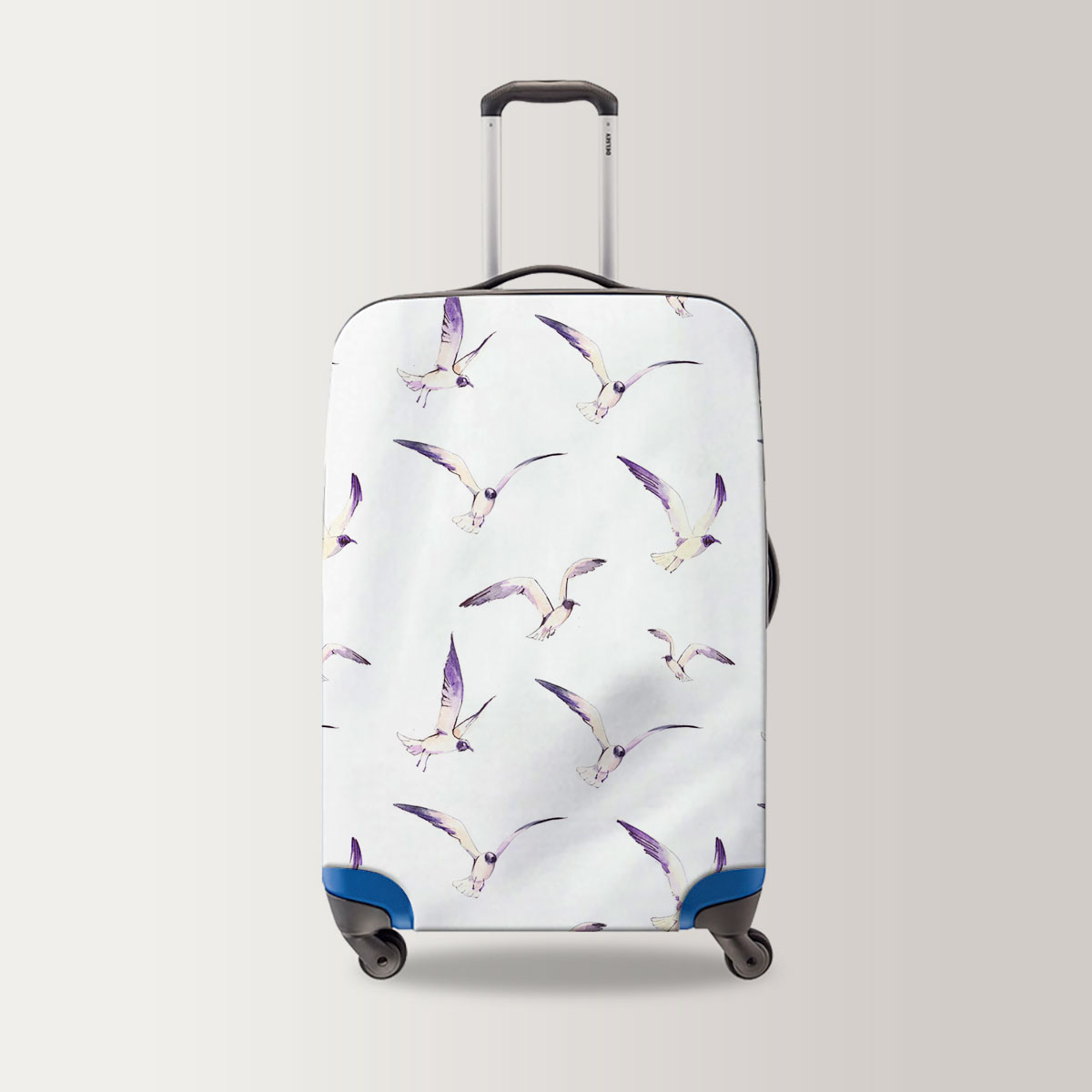 Vector Flying Seagull Luggage Bag