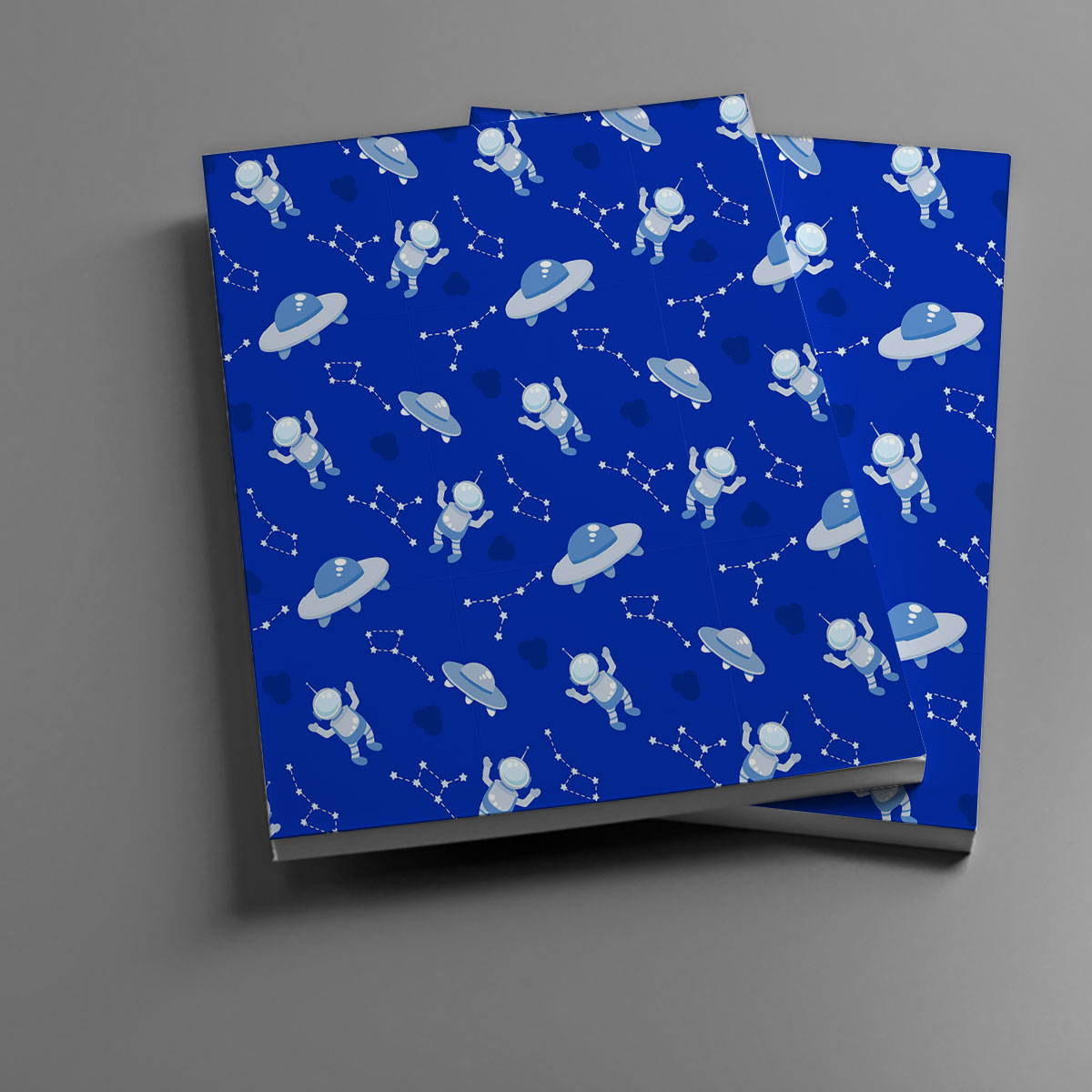 Astronauts Spaceships And Constellation Notebook