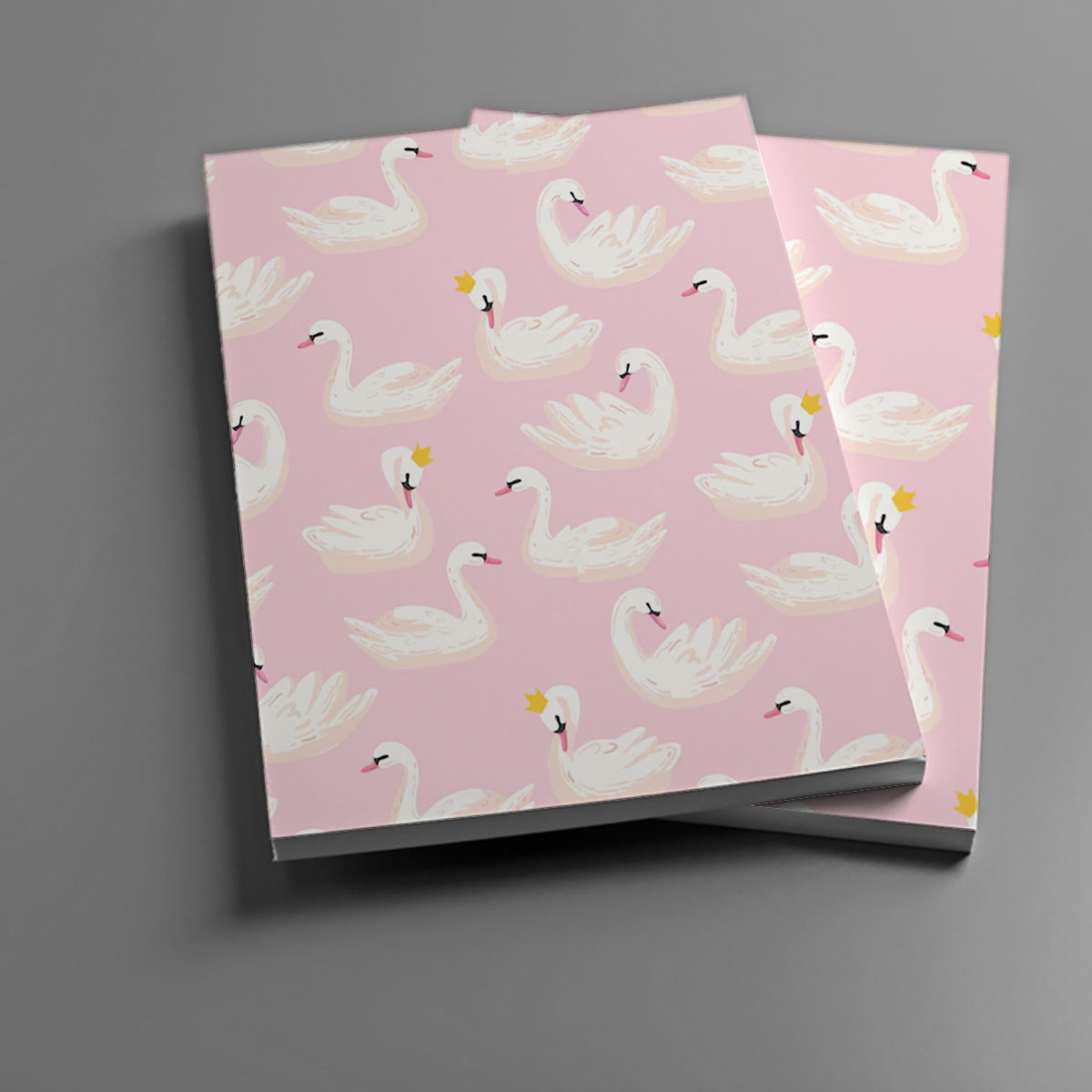 Beautiful Royal Swan Notebook