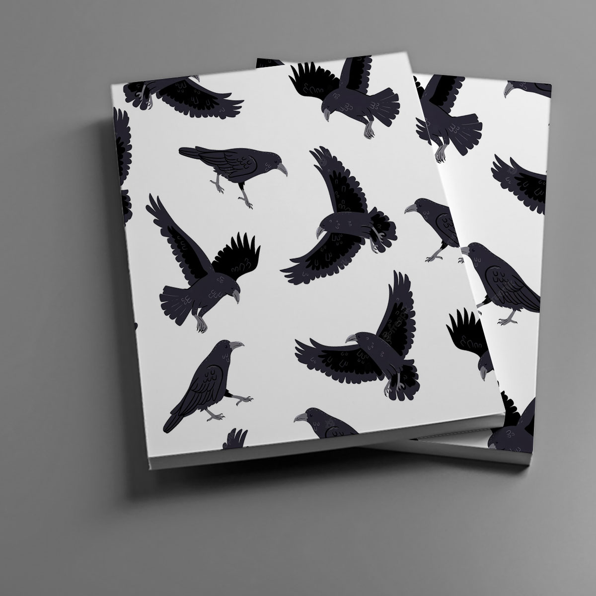 Black Crow Monogram Notebook