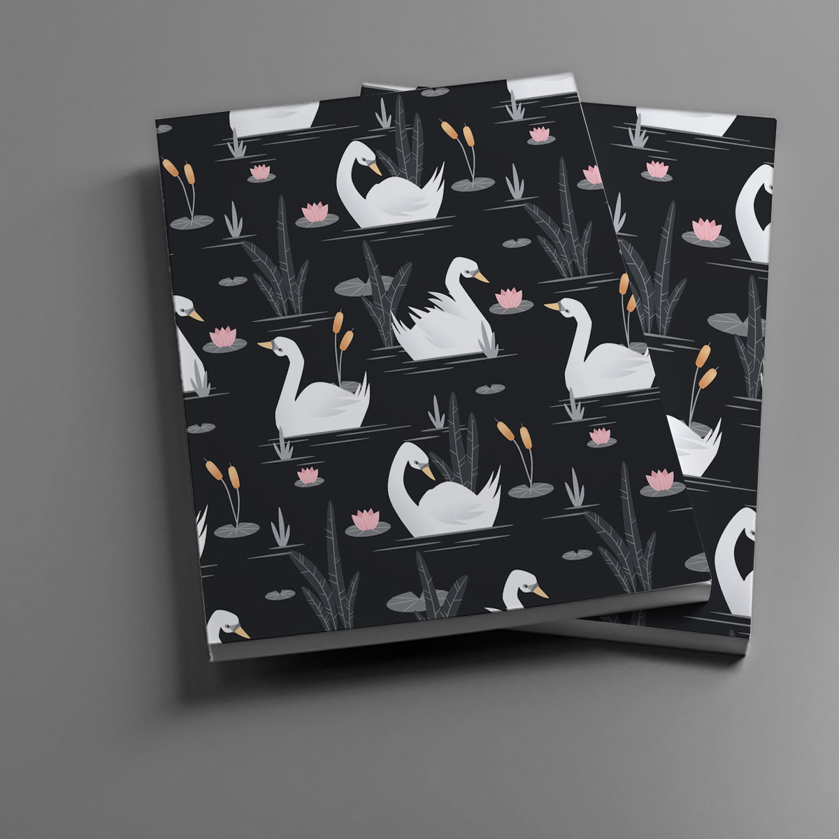 Black Lake White Swan Notebook