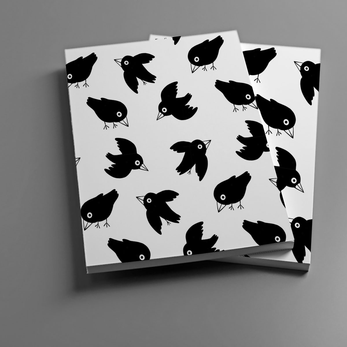 Cartoon Little Crow Notebook