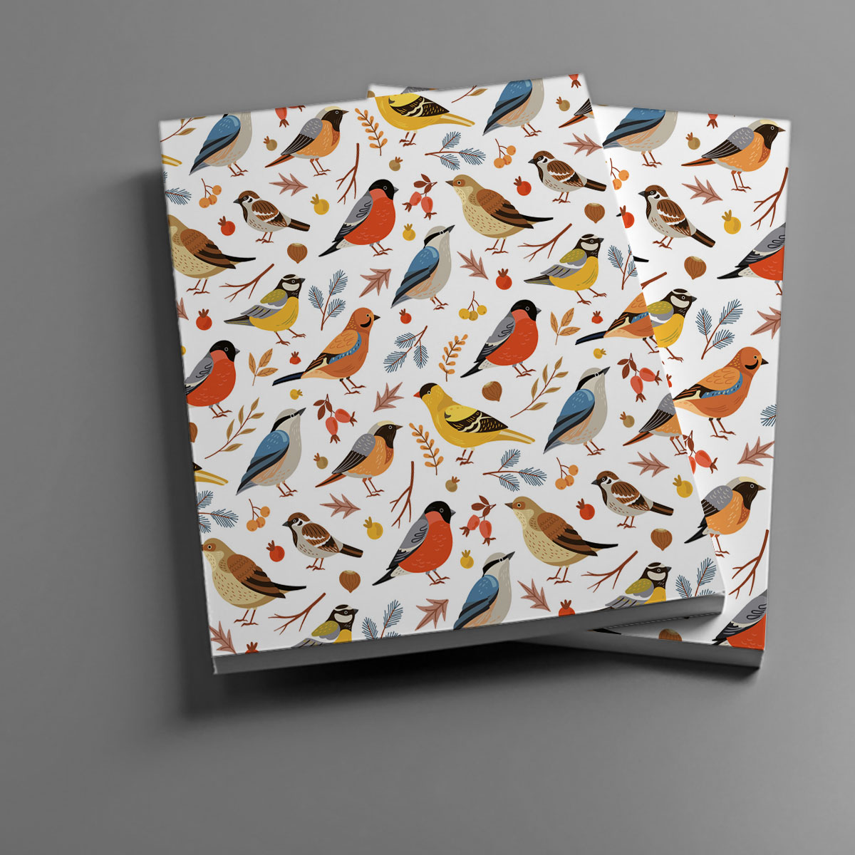 Coon Berries Finch Notebook