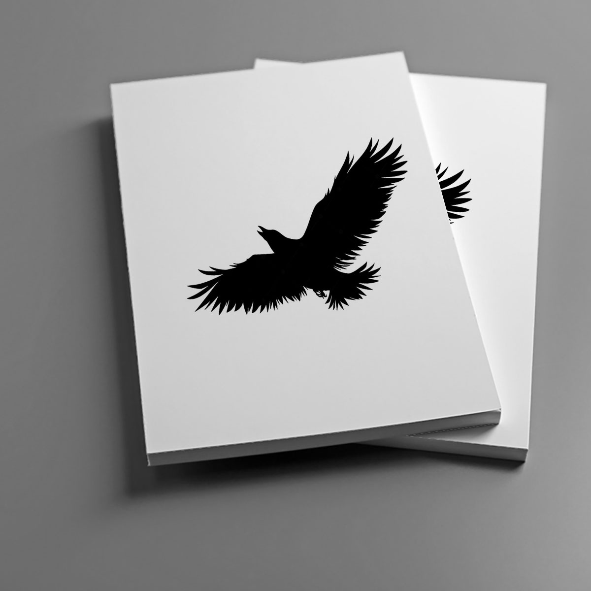 Iconic Flying Raven Notebook