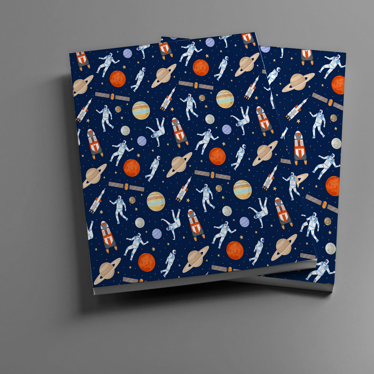 Outer Space Astronaut Notebook