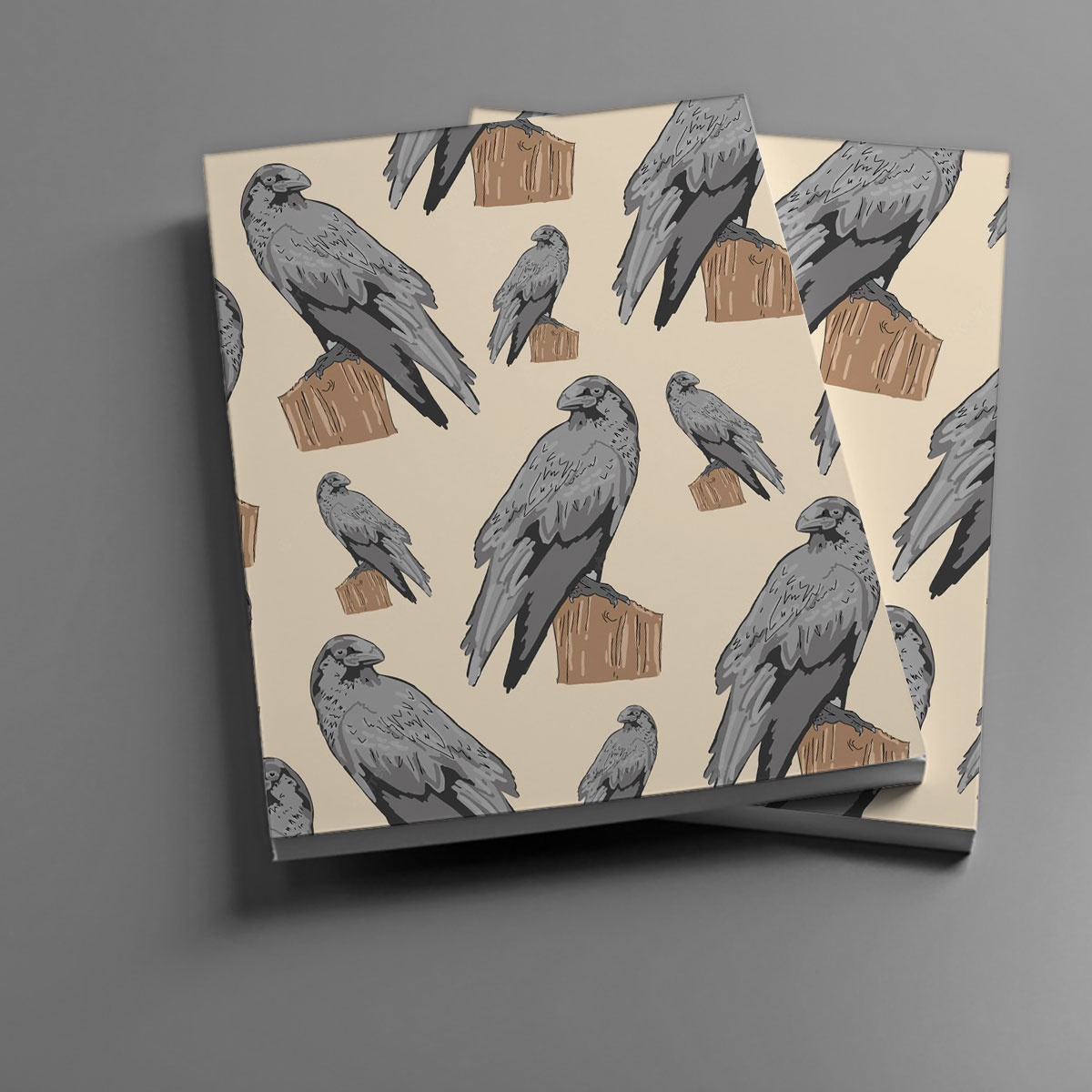Standing Gray Crow Notebook