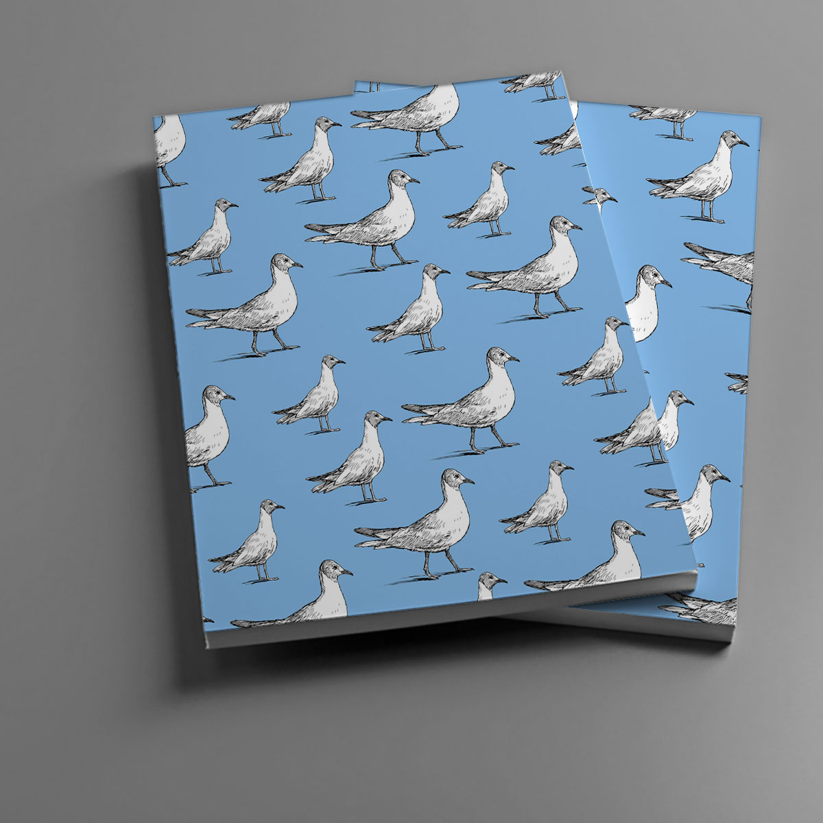 White Seagull Art Notebook