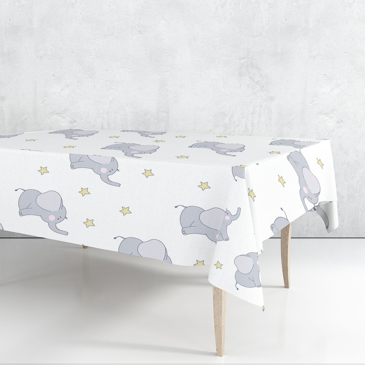 Starboy Asian Elephant Rectangle Tablecloth 6