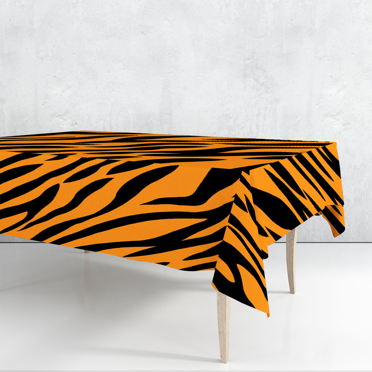 Tiger Skin Rectangle Tablecloth 6