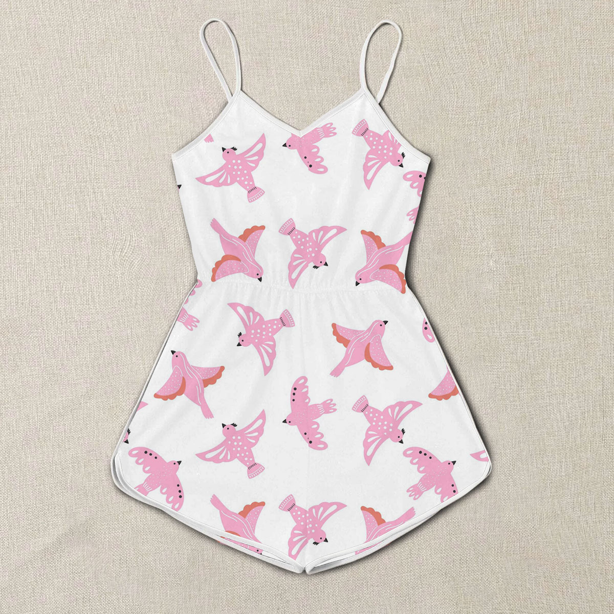 Coon Pink Flying Dove Romper 6