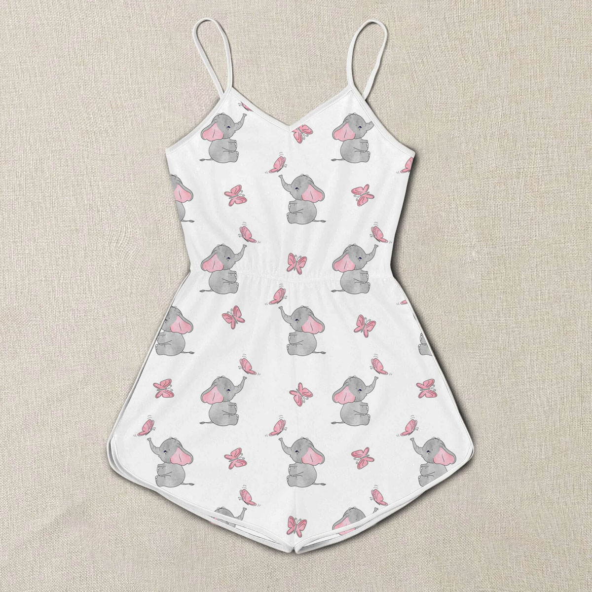 Playing African Elephant Romper 6