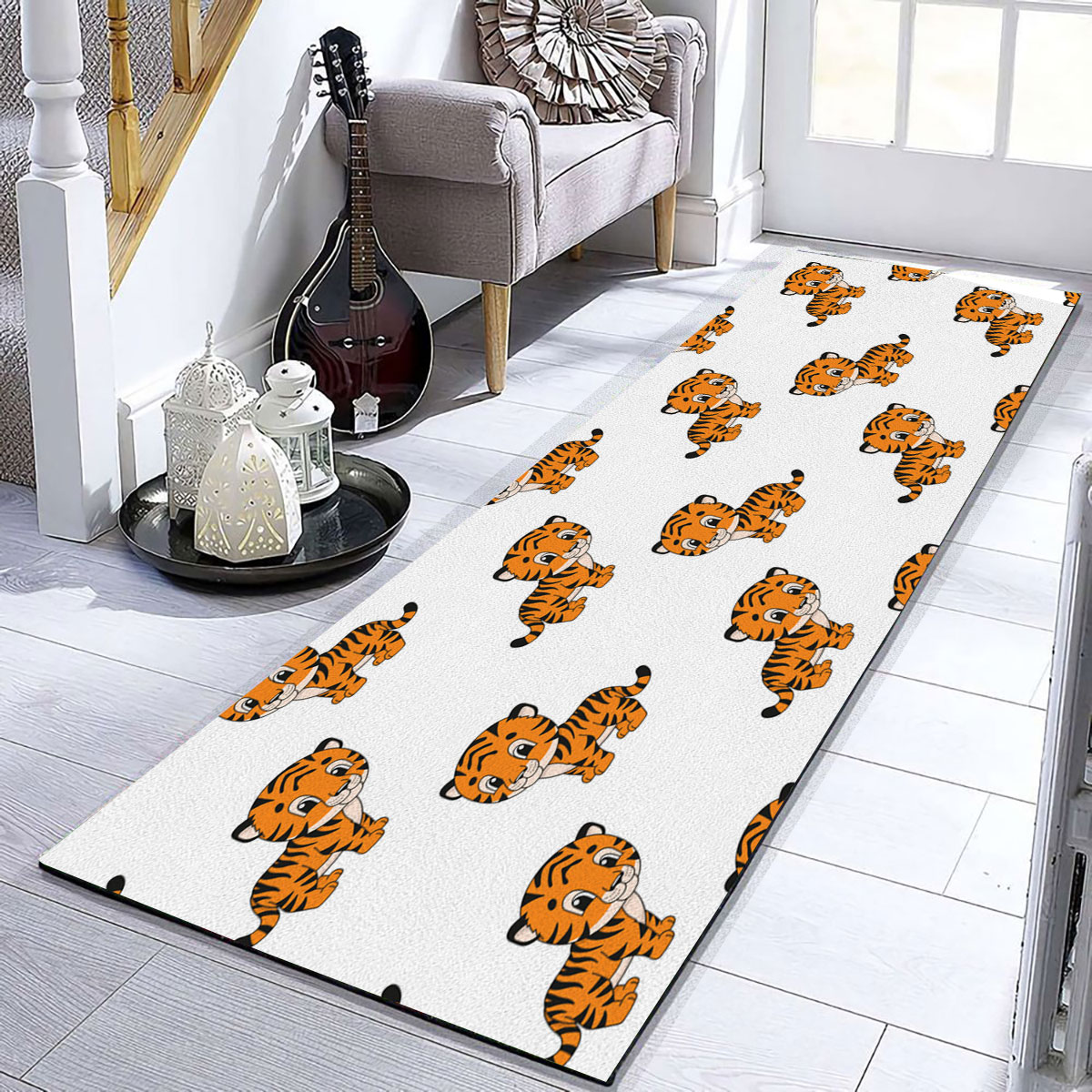 Cute Little Tiger Runner Carpet 6