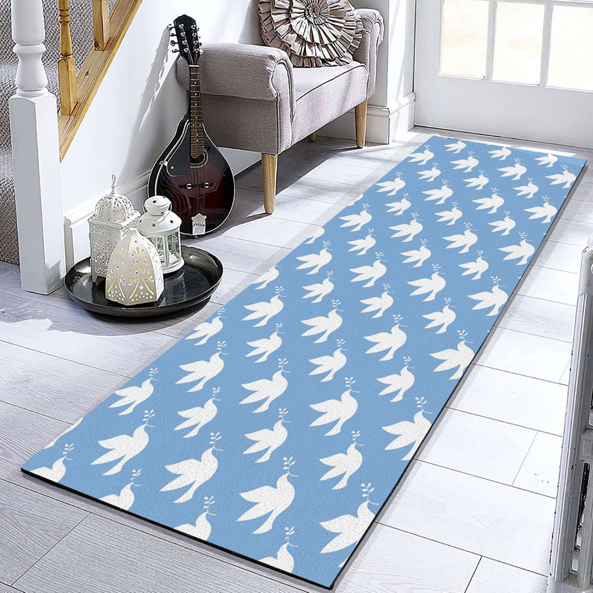Peace Dove Runner Carpet 6