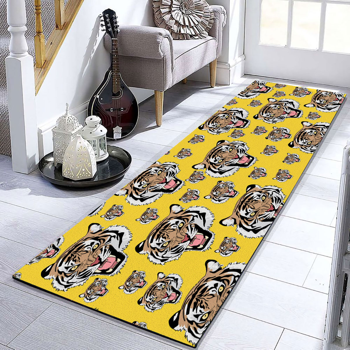 Tiger Face Runner Carpet 6